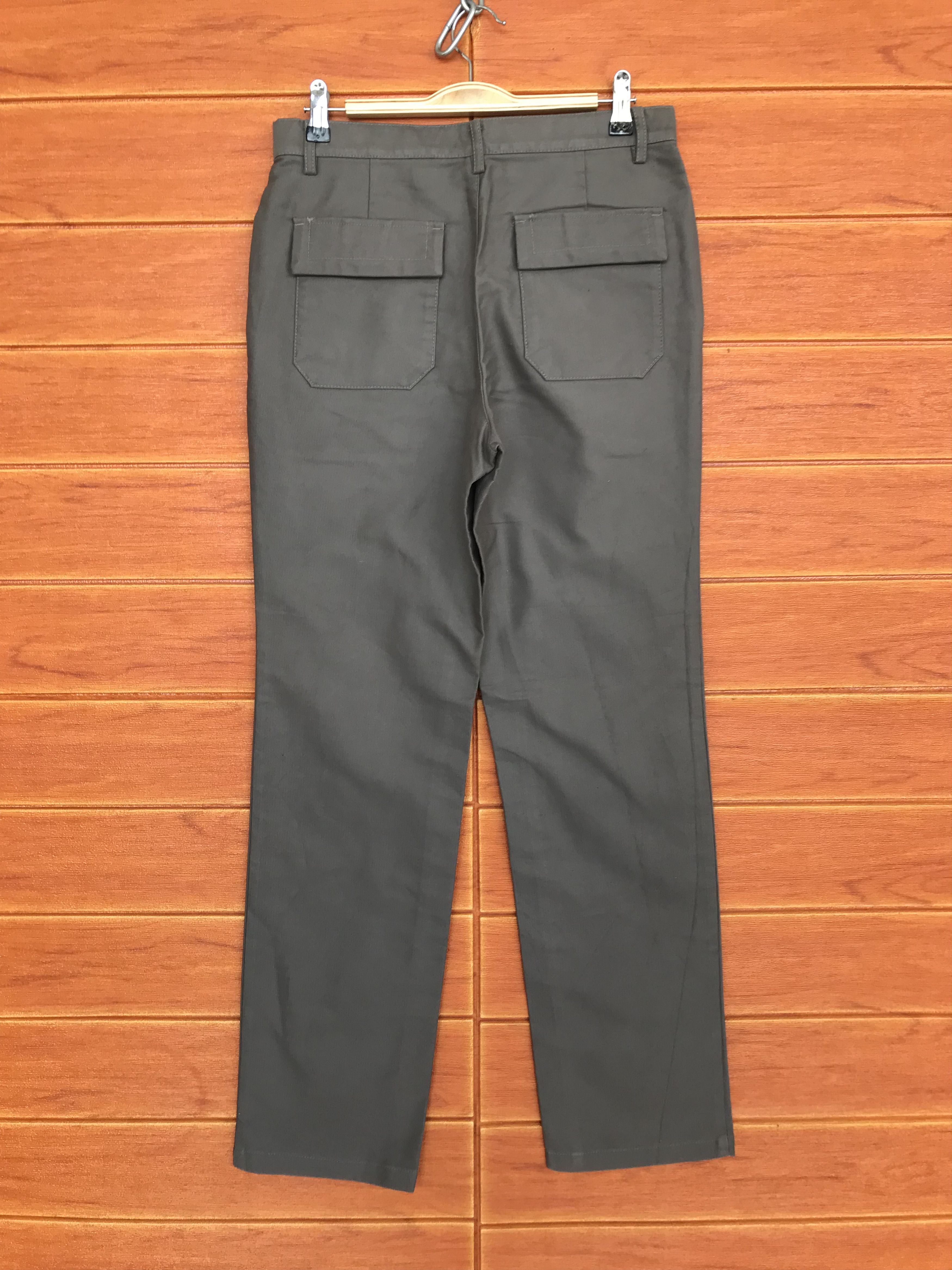 Yohji Yamamoto Yohji Yamamoto AAR 3D Floating Back Pocket Pants Size US 30 / EU 46 - 7 Thumbnail