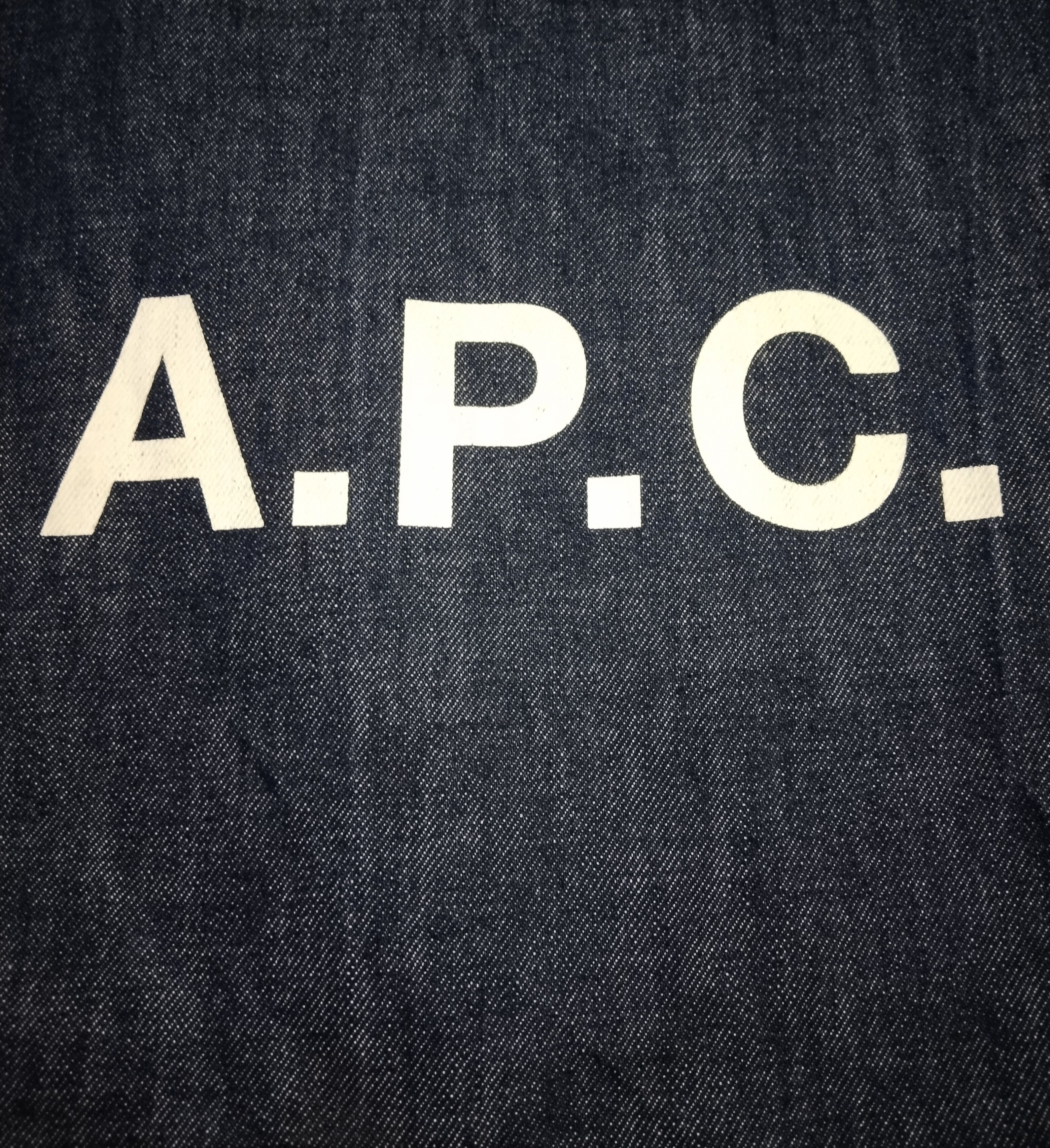 A.P.C. DENIM TOTE BAG A.P.C Size ONE SIZE - 7 Thumbnail