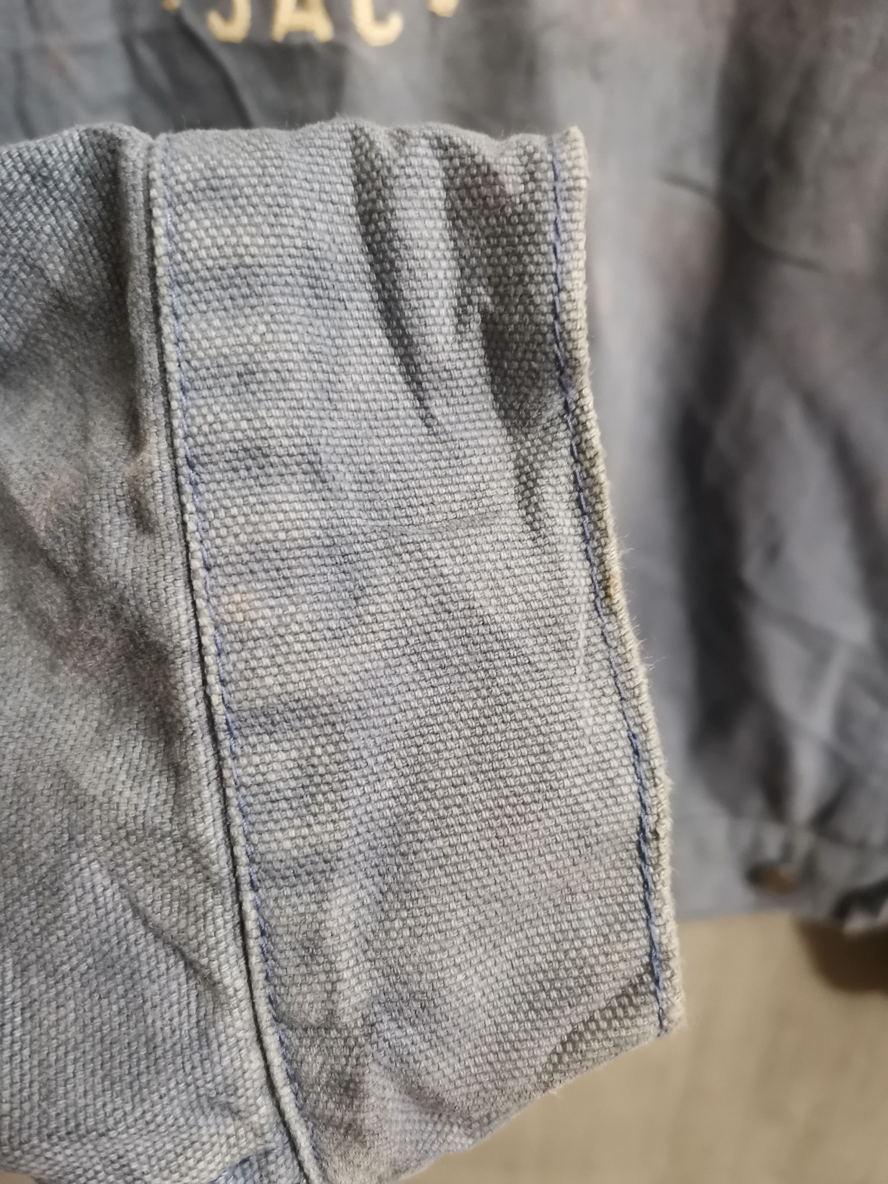 Japanese Brand × Van × Vintage Vintage Distressed Van Jac Denim Trucker Jacket Size US L / EU 52-54 / 3 - 9 Thumbnail