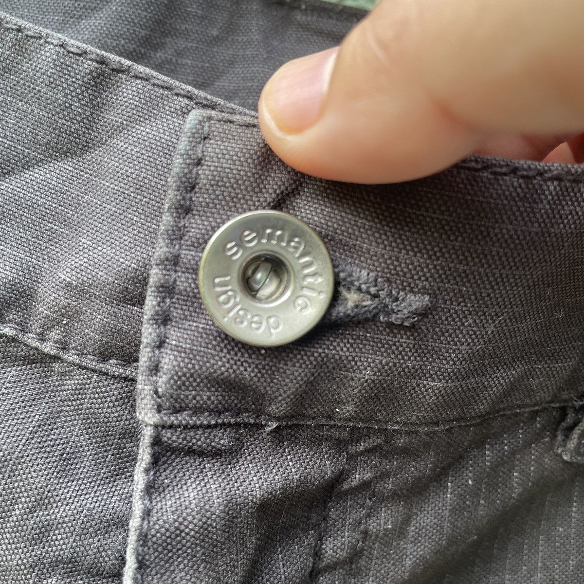 Designer × Japanese Brand Vintage SEMANTIC DESIGN Faded Tactical 8 Pocket Cargo Pants Size US 30 / EU 46 - 6 Thumbnail