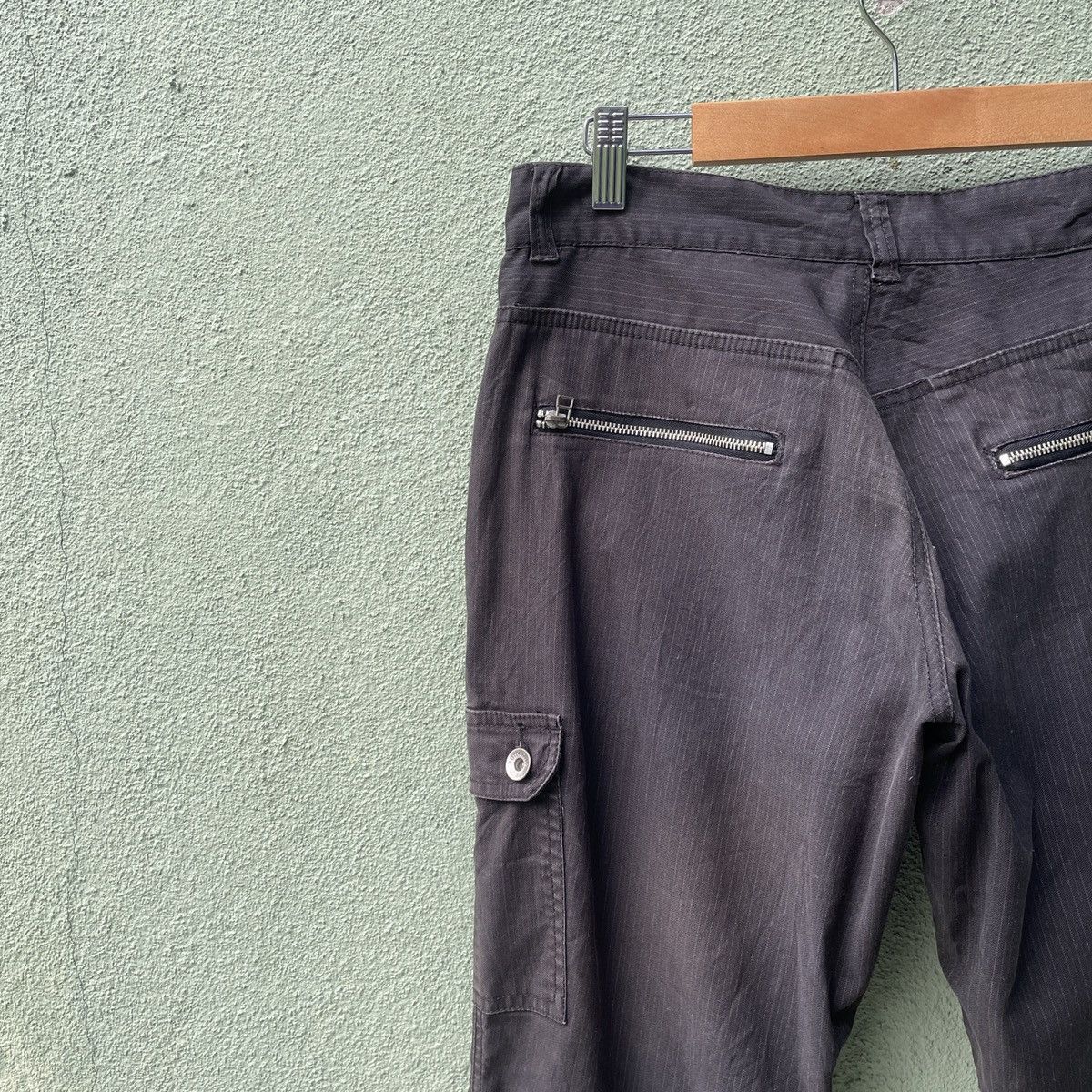 Designer × Japanese Brand Vintage SEMANTIC DESIGN Faded Tactical 8 Pocket Cargo Pants Size US 30 / EU 46 - 10 Thumbnail