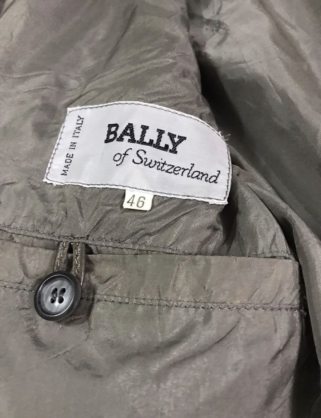 Bally Vintage Bally Of Switzerland Vera Pelle Real Leather Jacket Size US M / EU 48-50 / 2 - 10 Thumbnail