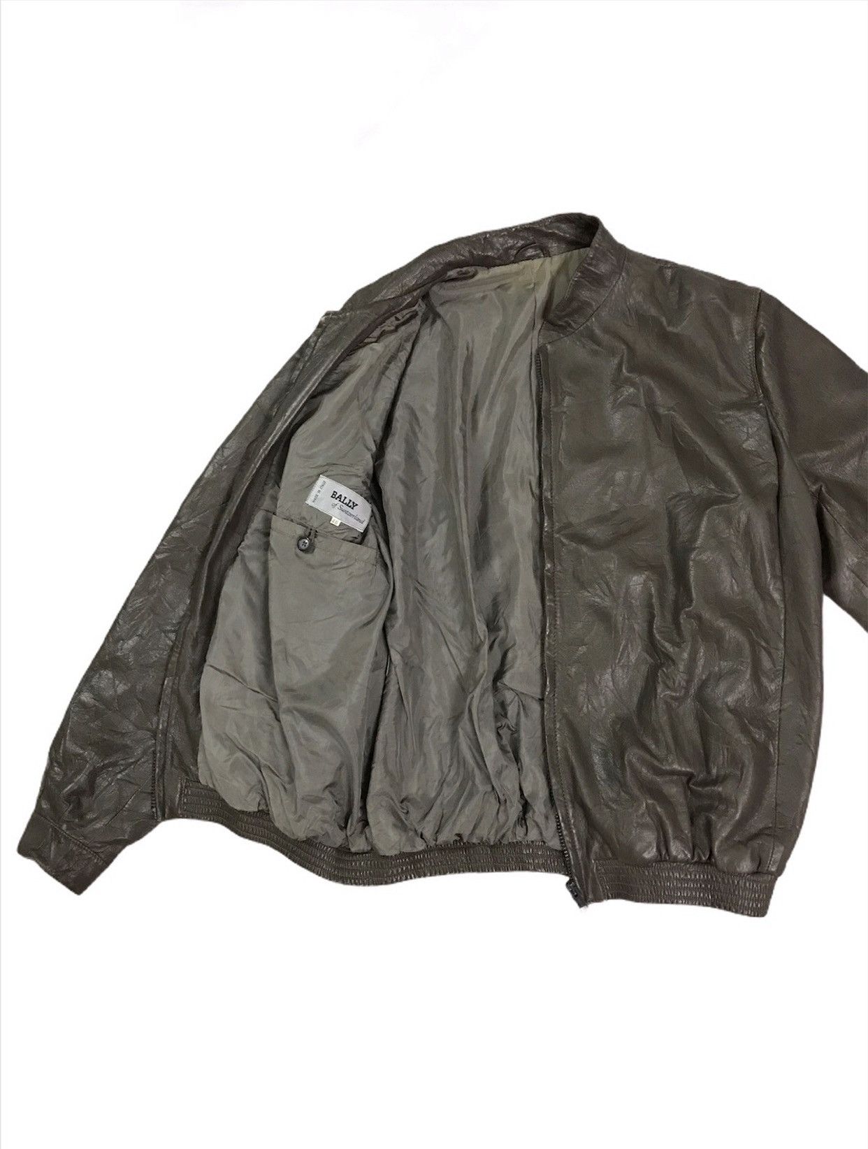 Bally Vintage Bally Of Switzerland Vera Pelle Real Leather Jacket Size US M / EU 48-50 / 2 - 2 Thumbnail