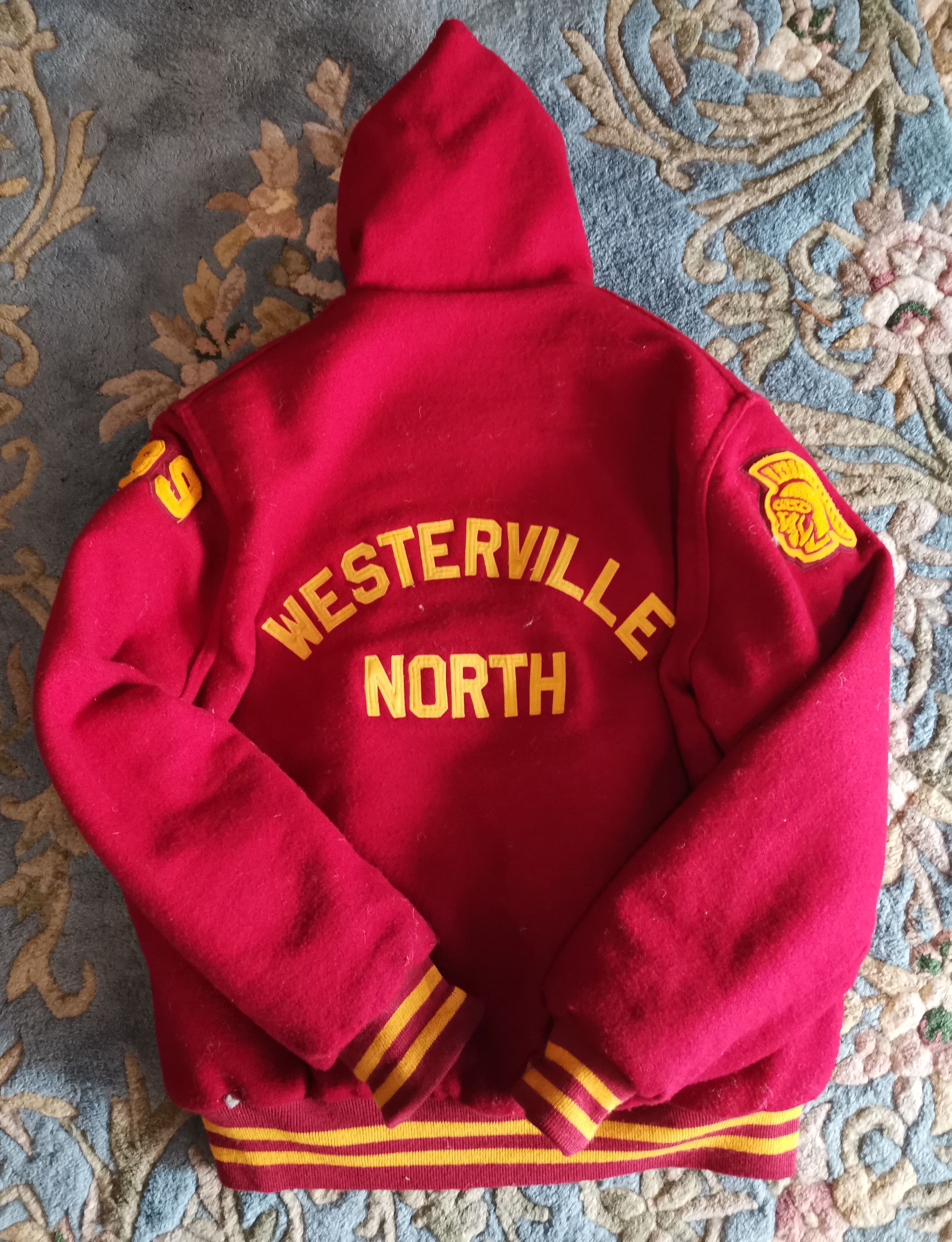 Vintage Roush Sporting Goods Varsity Letterman Jacket Size US XL / EU 56 / 4 - 7 Thumbnail