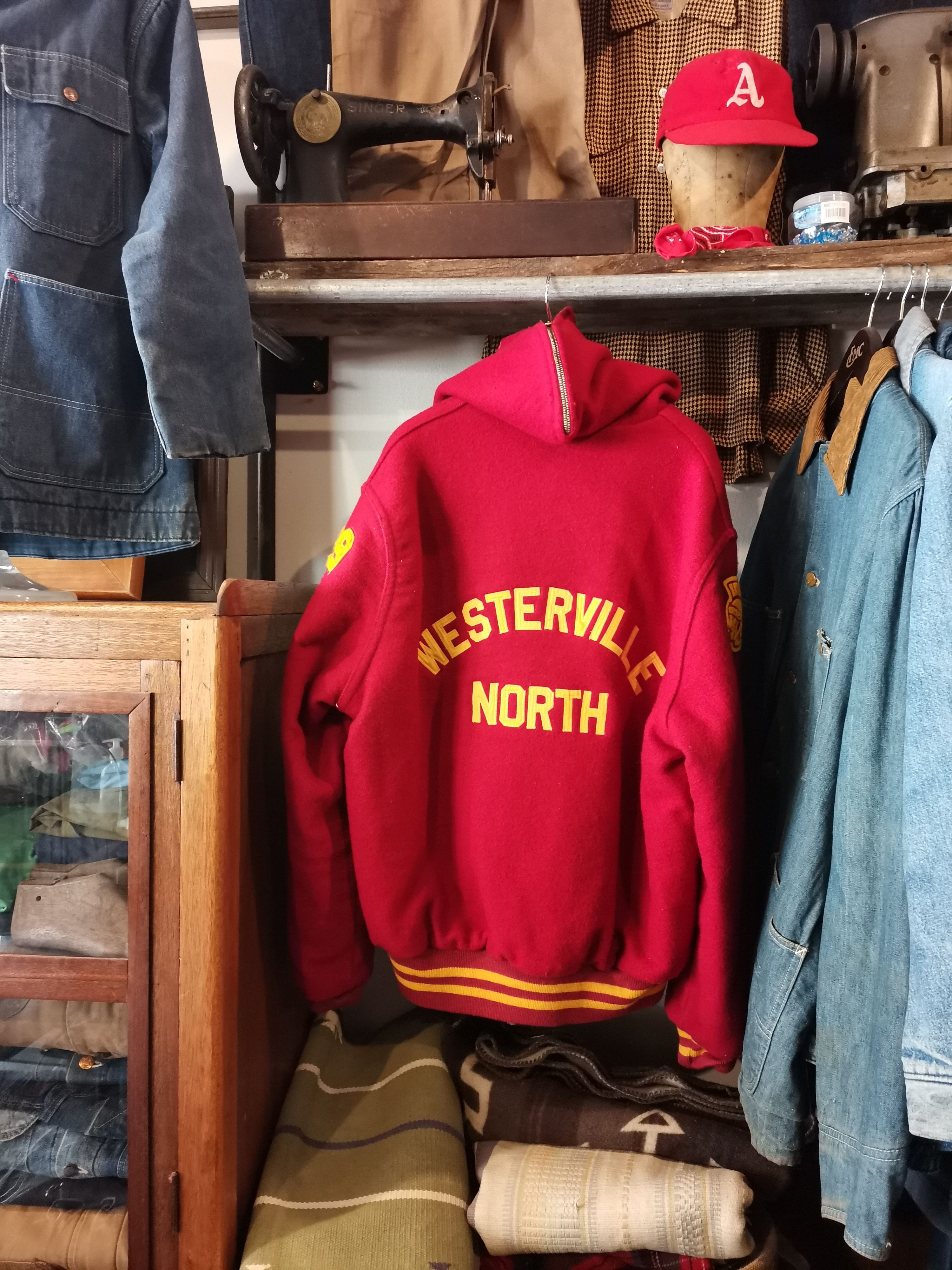 Vintage Roush Sporting Goods Varsity Letterman Jacket Size US XL / EU 56 / 4 - 2 Thumbnail