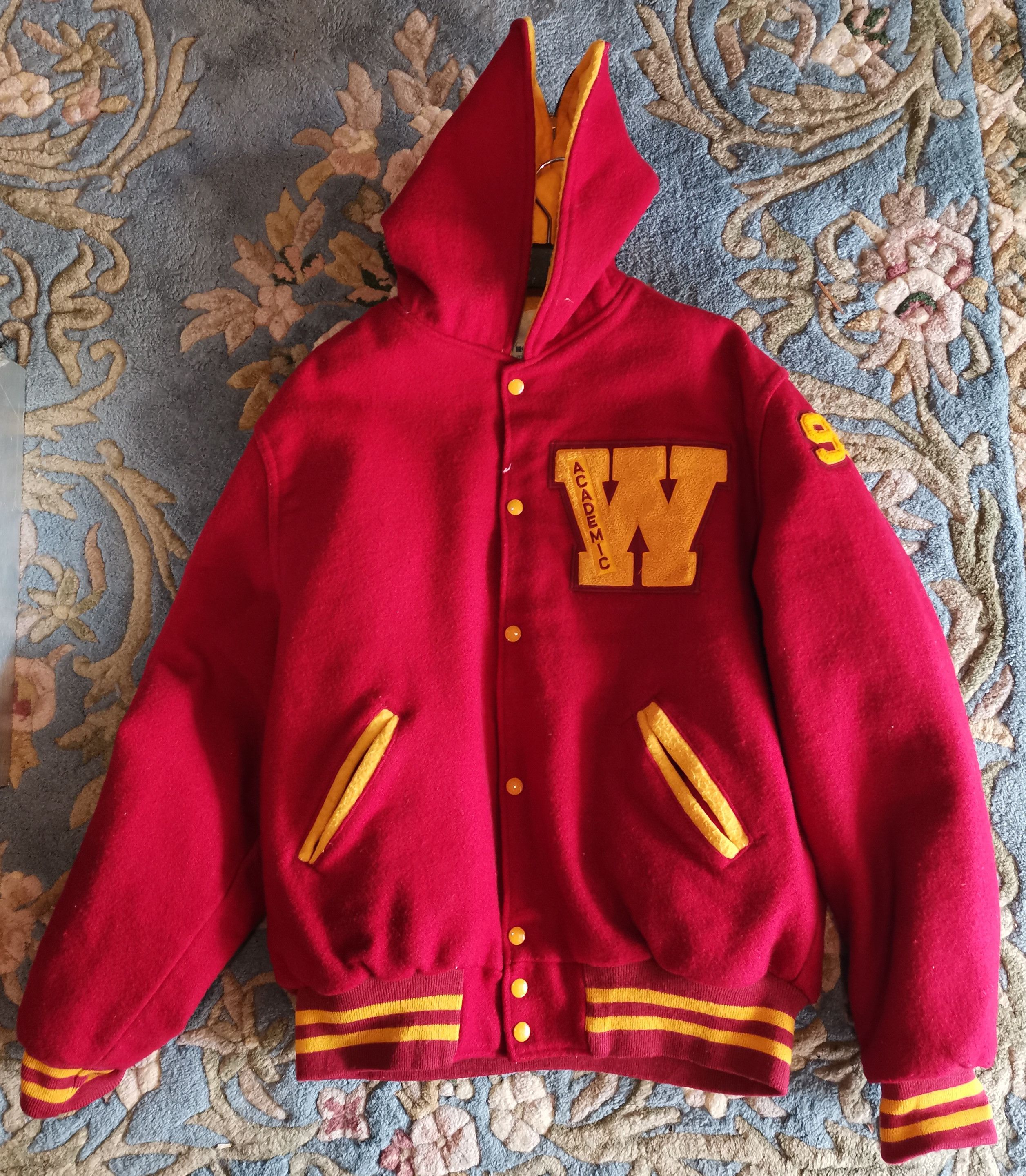 Vintage Roush Sporting Goods Varsity Letterman Jacket Size US XL / EU 56 / 4 - 8 Thumbnail