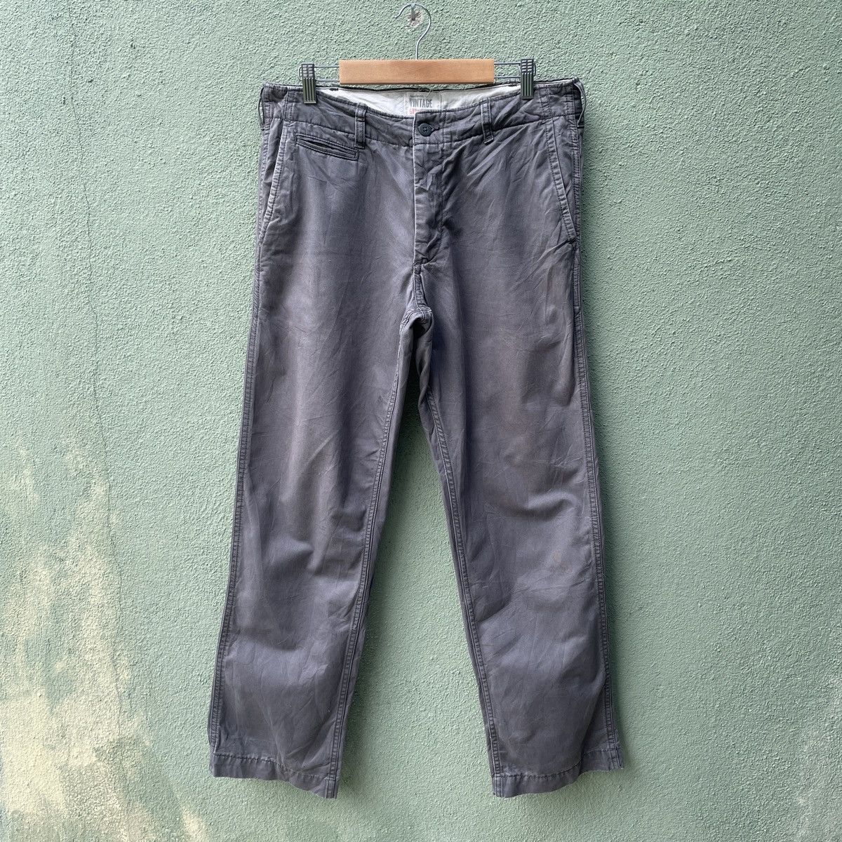 Gap Vintage GAP KHAKIS Faded 5 Pocket Casual Pants Size US 33 - 1 Thumbnail