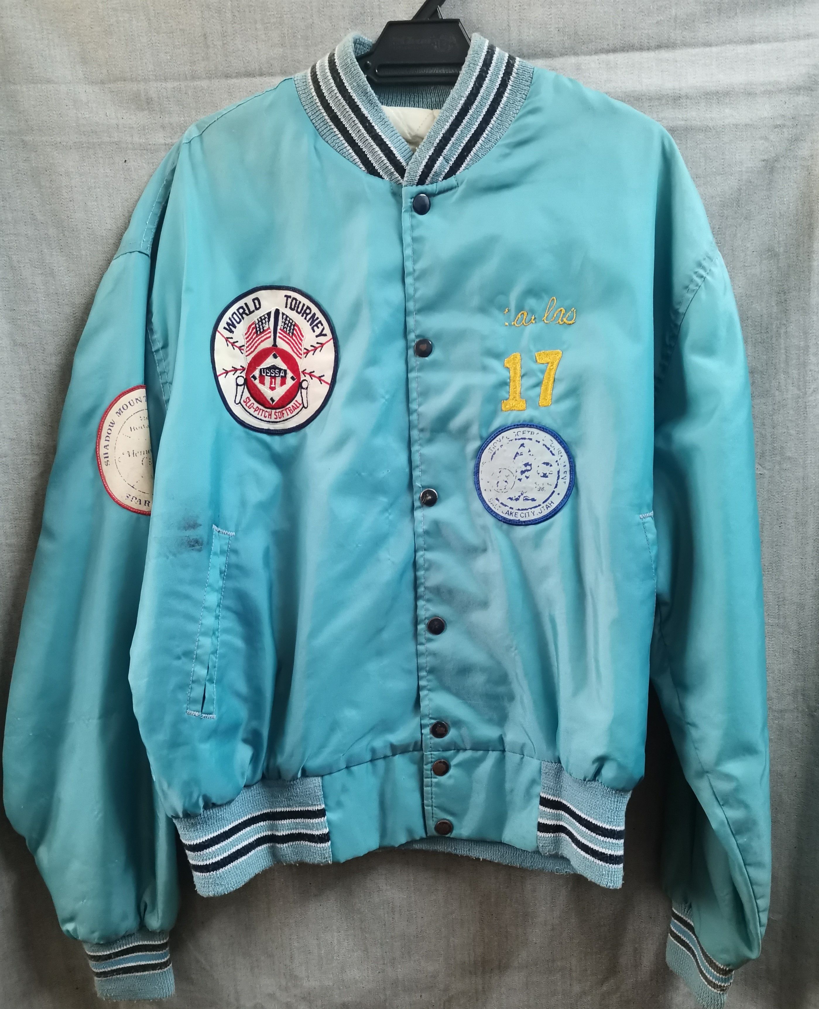 Vintage Vintage Distress Westwind By Buccaneer Nylon Bomber Jacket Size US XL / EU 56 / 4 - 2 Thumbnail