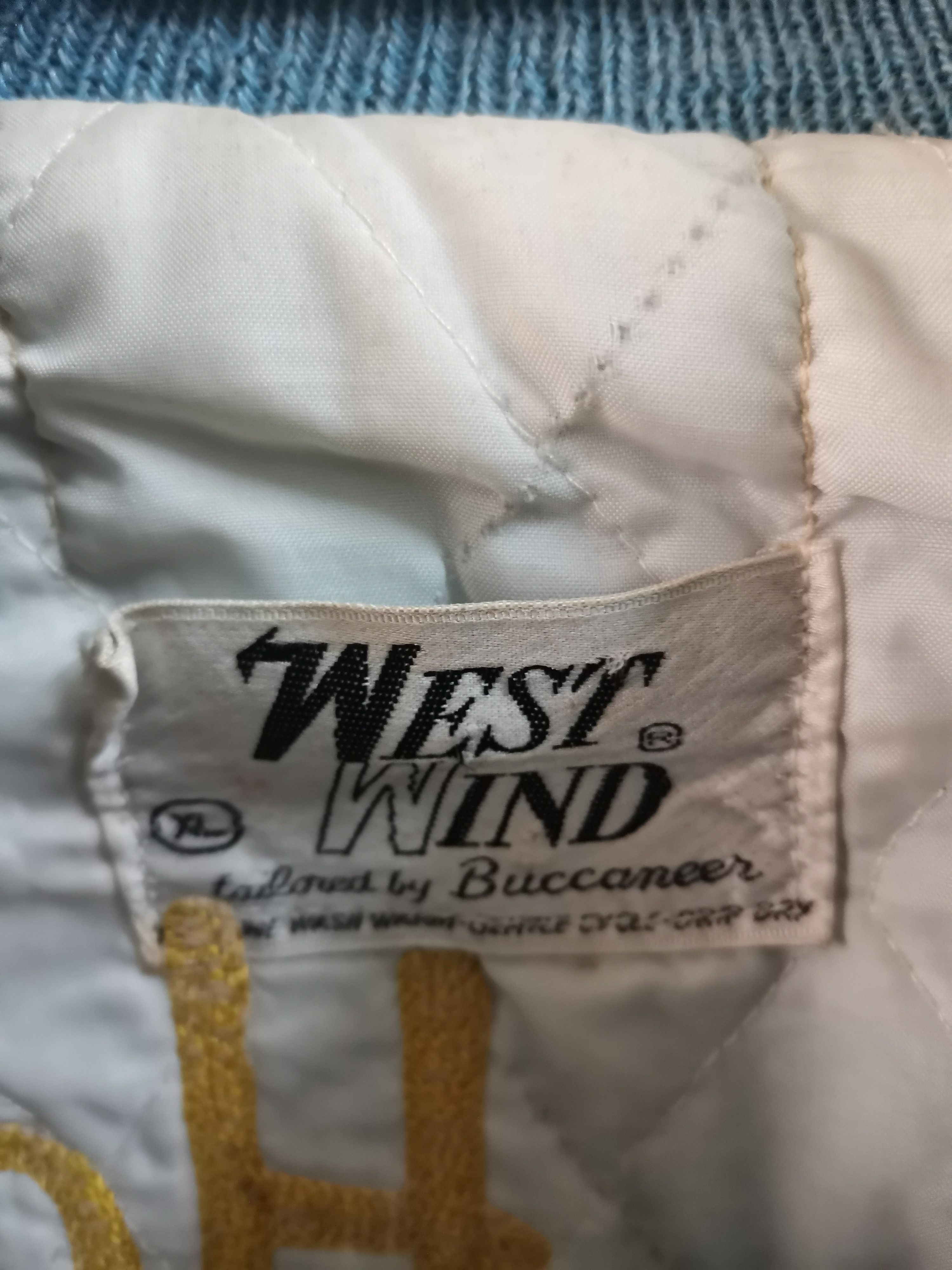 Vintage Vintage Distress Westwind By Buccaneer Nylon Bomber Jacket Size US XL / EU 56 / 4 - 3 Thumbnail