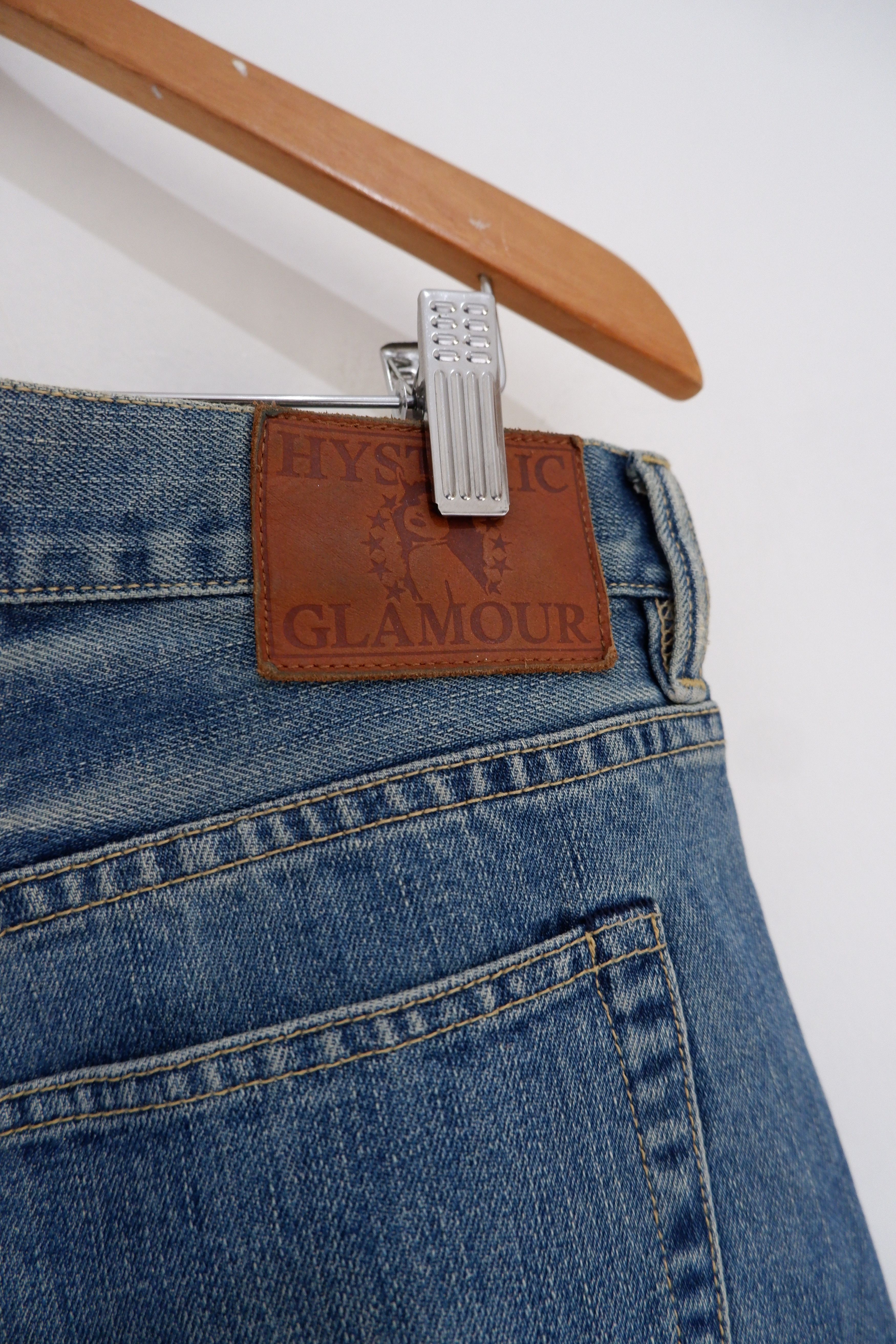 Hysteric Glamour Vintage Hysteric Glamour Double Knee Patchwork Studded Denim Size US 34 / EU 50 - 5 Thumbnail