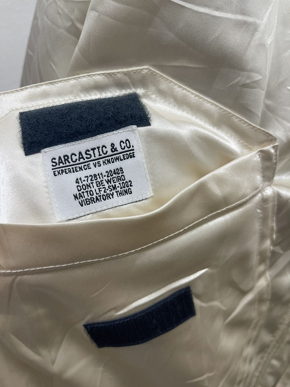Japanese Brand Rare Vintage SARCASTIC Reversible Bomber Hysteric Lgb Size US S / EU 44-46 / 1 - 4 Thumbnail