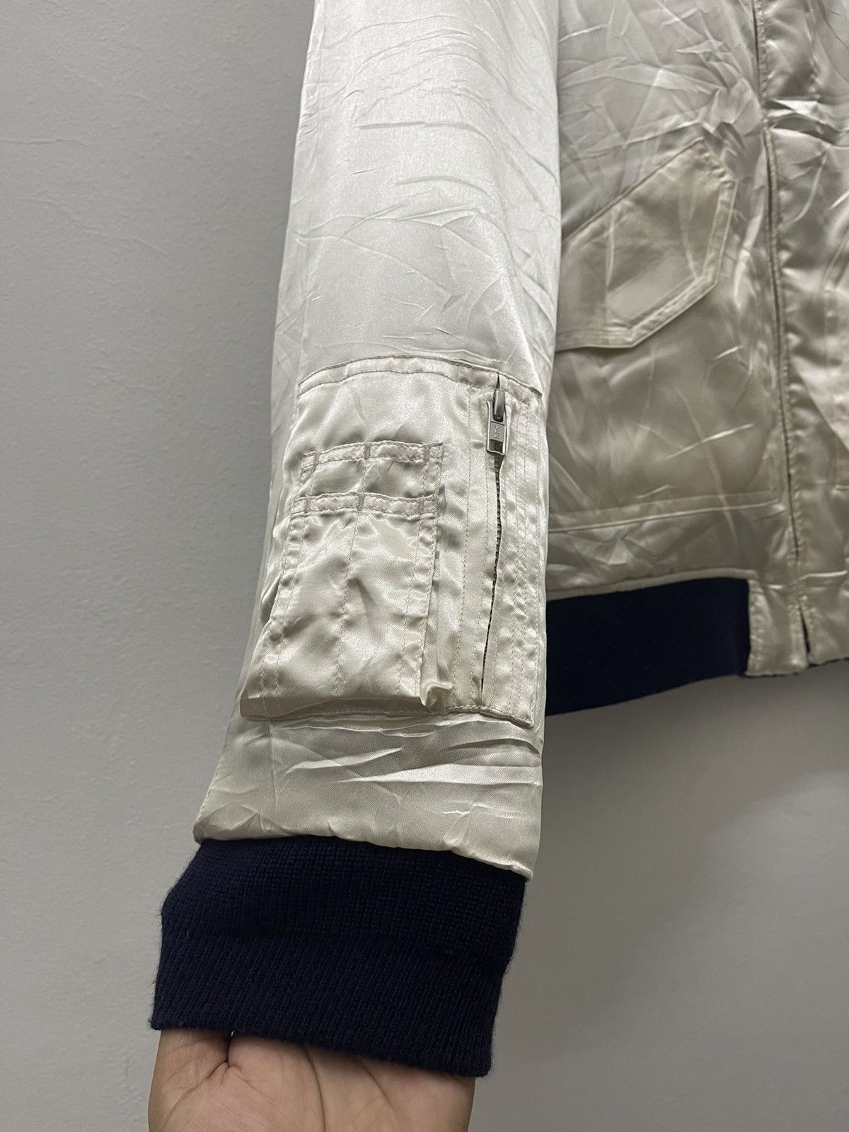 Japanese Brand Rare Vintage SARCASTIC Reversible Bomber Hysteric Lgb Size US S / EU 44-46 / 1 - 2 Thumbnail