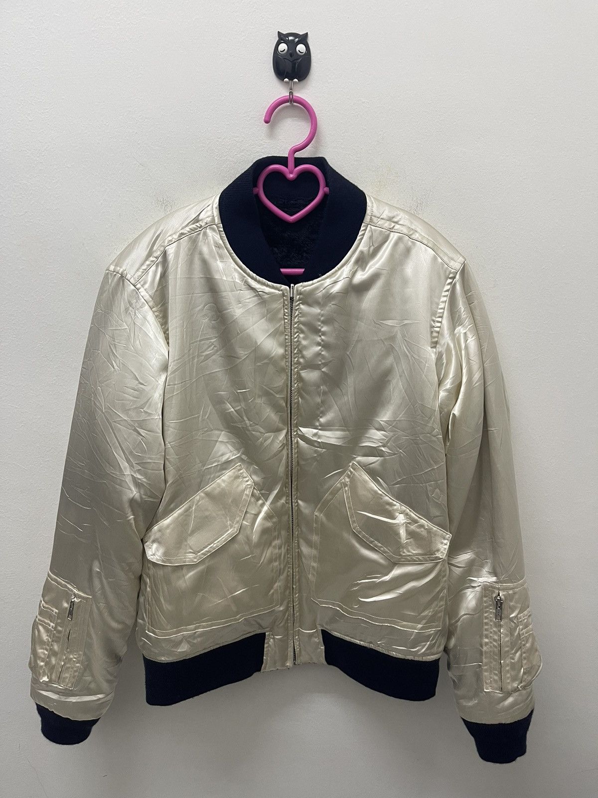 Japanese Brand Rare Vintage SARCASTIC Reversible Bomber Hysteric Lgb Size US S / EU 44-46 / 1 - 1 Thumbnail