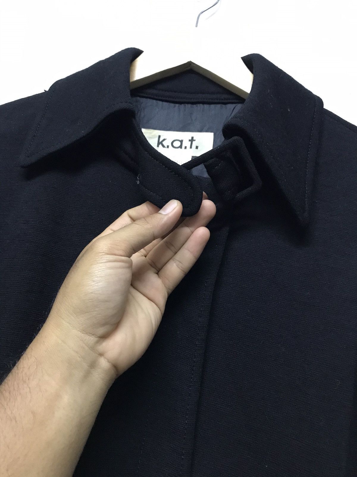 Japanese Brand 🥷🏿K.A.T Long Jacket Black Inspired Yohji Yamamoto Size US M / EU 48-50 / 2 - 10 Thumbnail