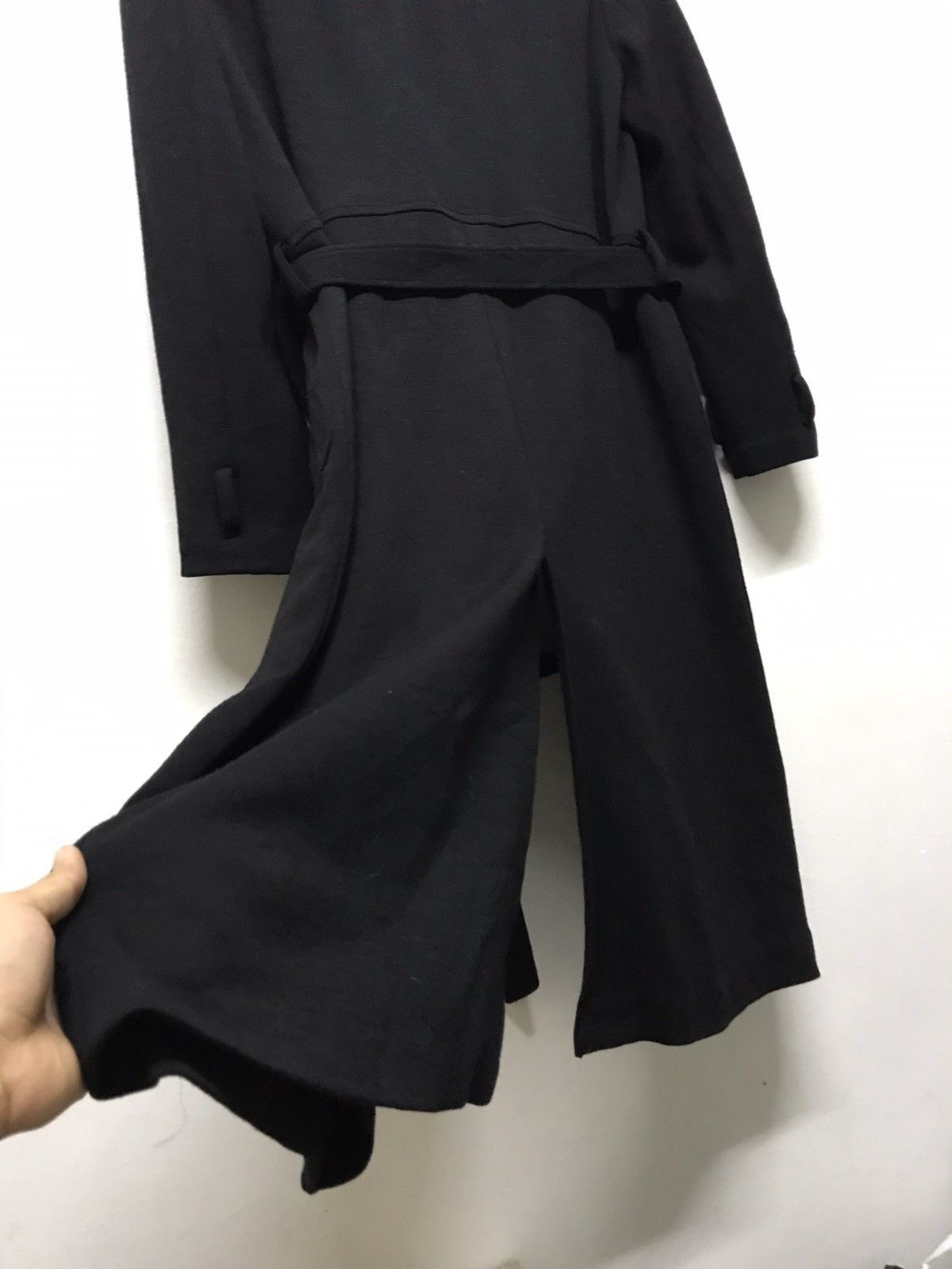 Japanese Brand 🥷🏿K.A.T Long Jacket Black Inspired Yohji Yamamoto Size US M / EU 48-50 / 2 - 16 Thumbnail