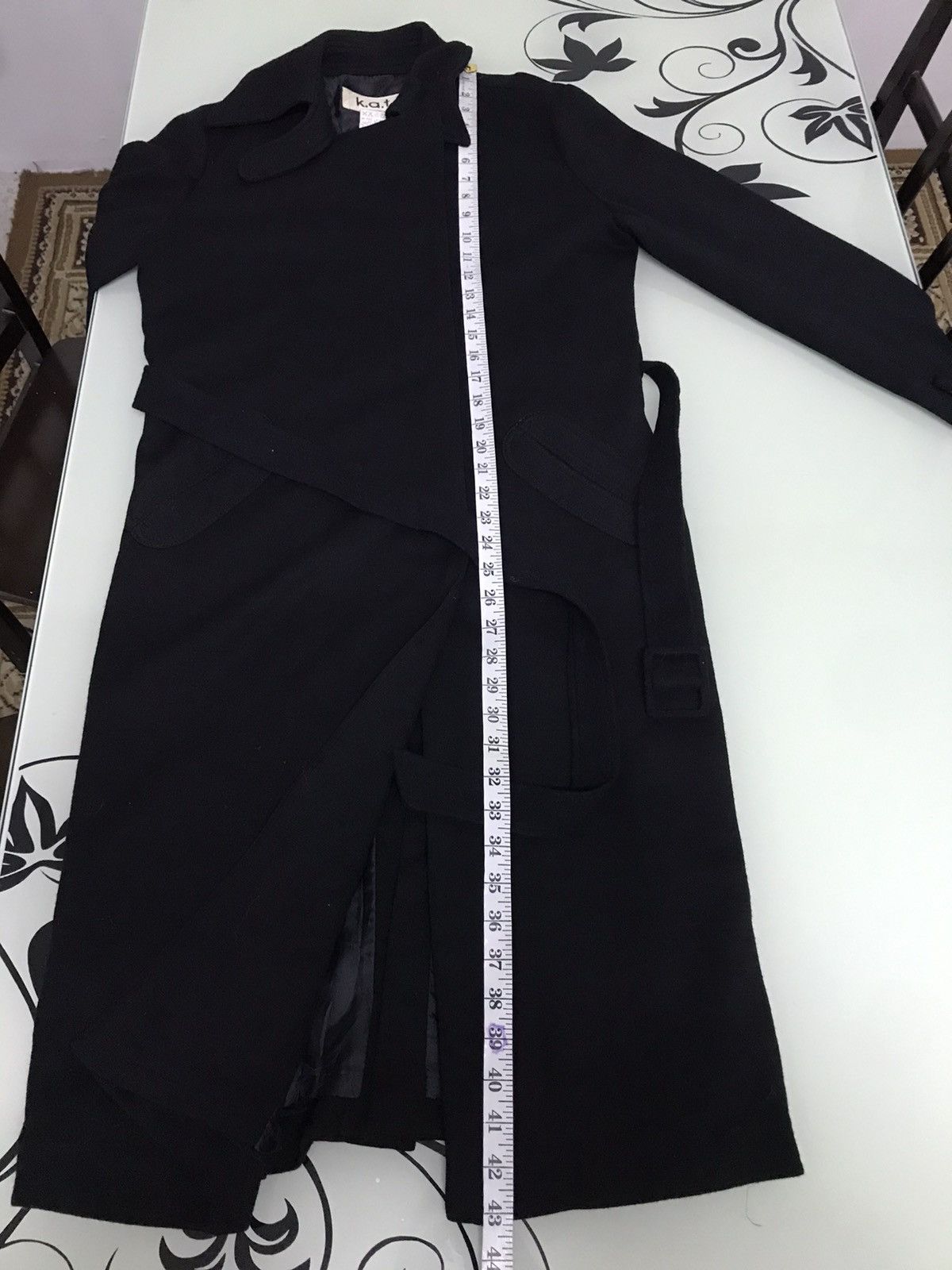 Japanese Brand 🥷🏿K.A.T Long Jacket Black Inspired Yohji Yamamoto Size US M / EU 48-50 / 2 - 20 Thumbnail
