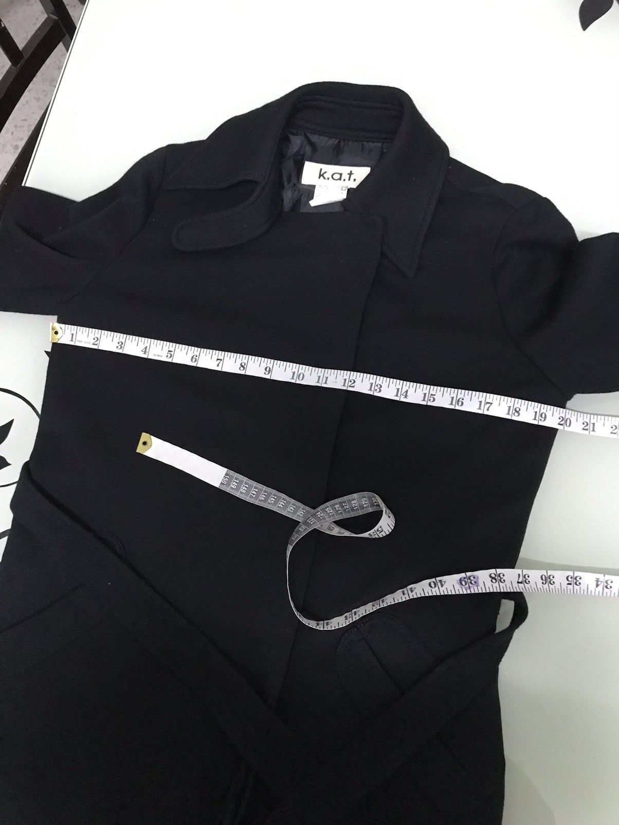 Japanese Brand 🥷🏿K.A.T Long Jacket Black Inspired Yohji Yamamoto Size US M / EU 48-50 / 2 - 17 Thumbnail