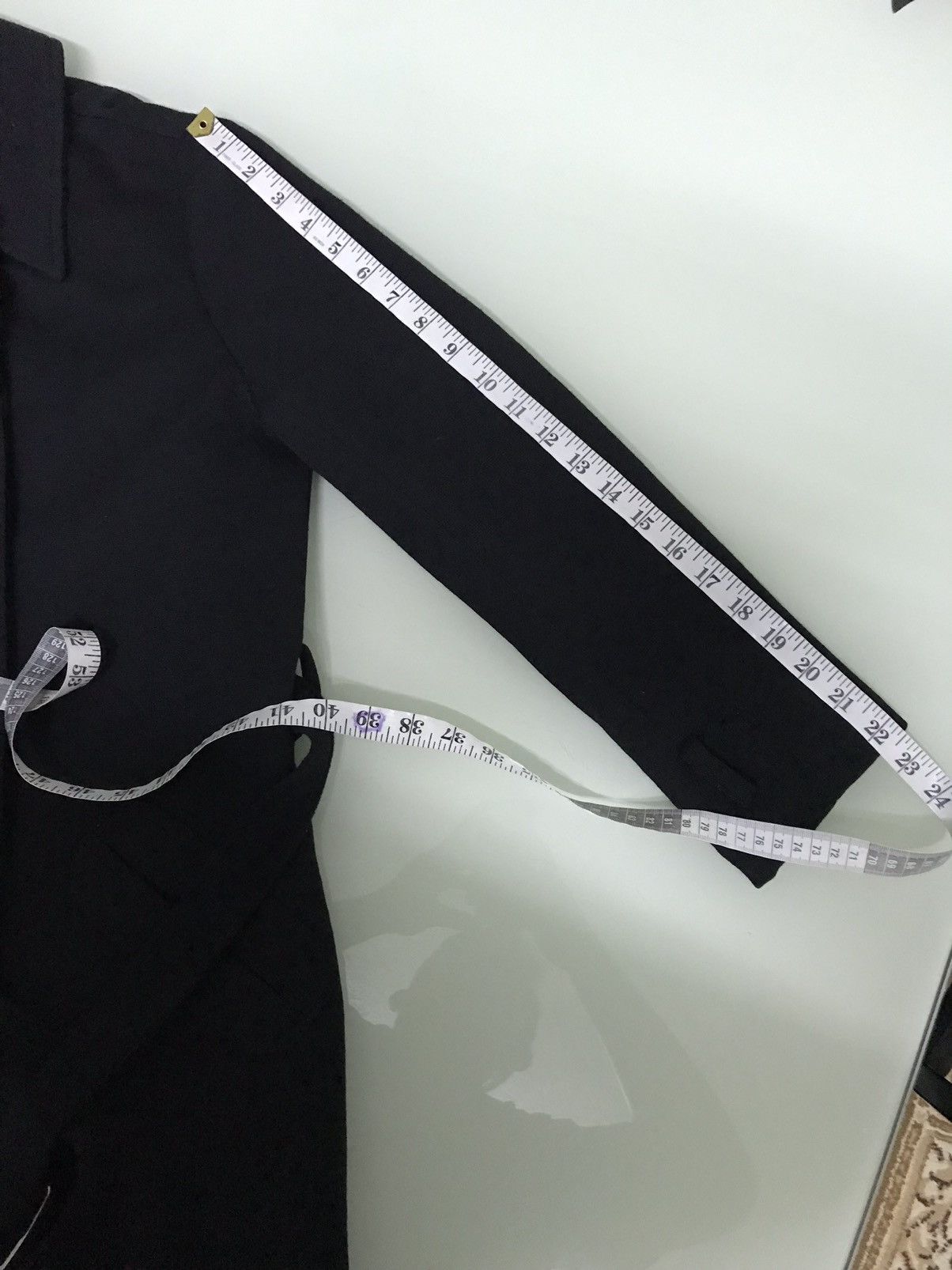 Japanese Brand 🥷🏿K.A.T Long Jacket Black Inspired Yohji Yamamoto Size US M / EU 48-50 / 2 - 19 Thumbnail