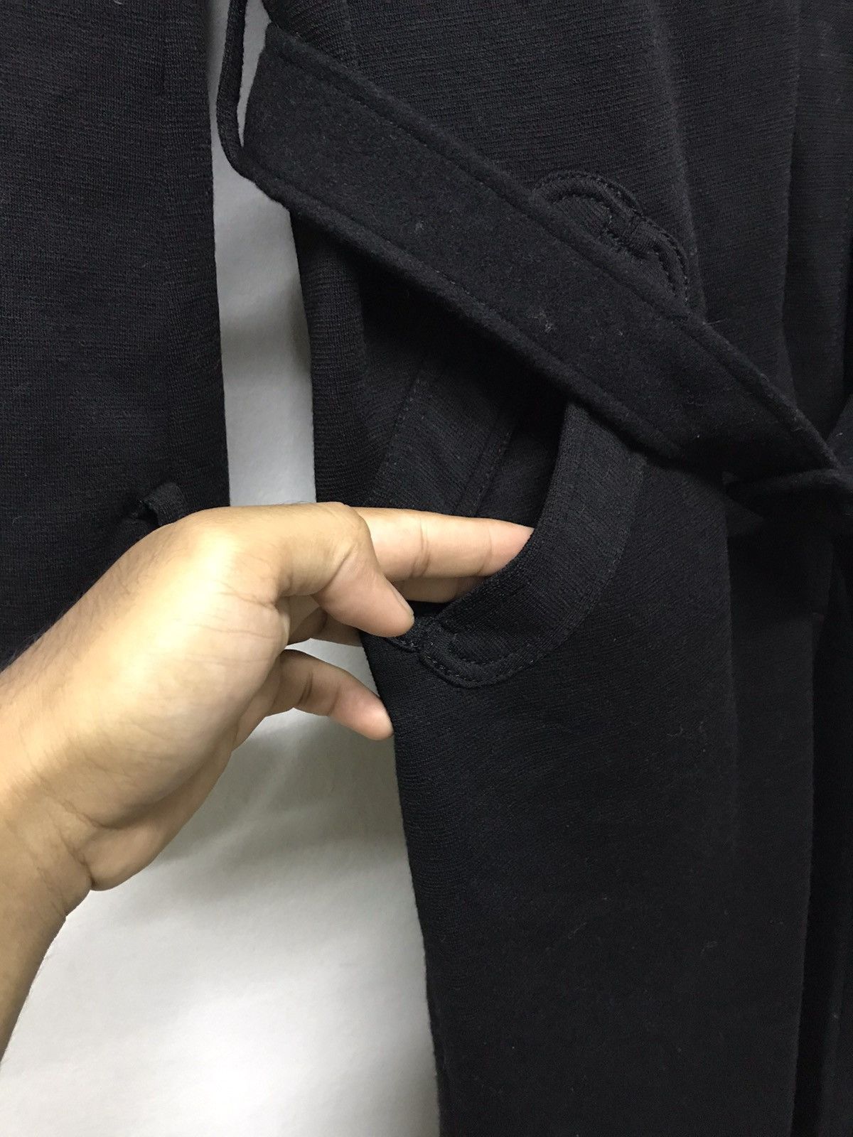 Japanese Brand 🥷🏿K.A.T Long Jacket Black Inspired Yohji Yamamoto Size US M / EU 48-50 / 2 - 5 Thumbnail