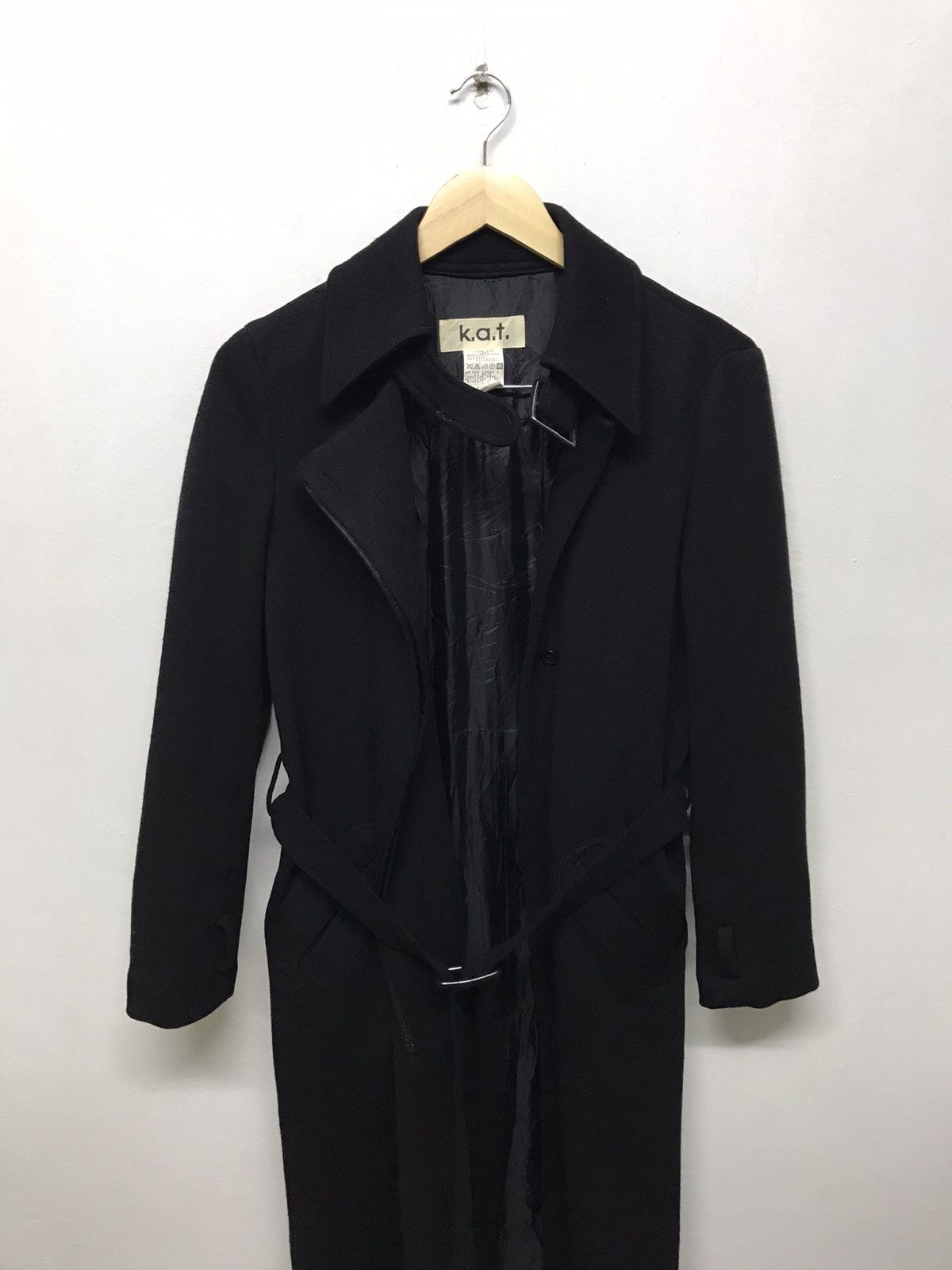 Japanese Brand 🥷🏿K.A.T Long Jacket Black Inspired Yohji Yamamoto Size US M / EU 48-50 / 2 - 7 Thumbnail