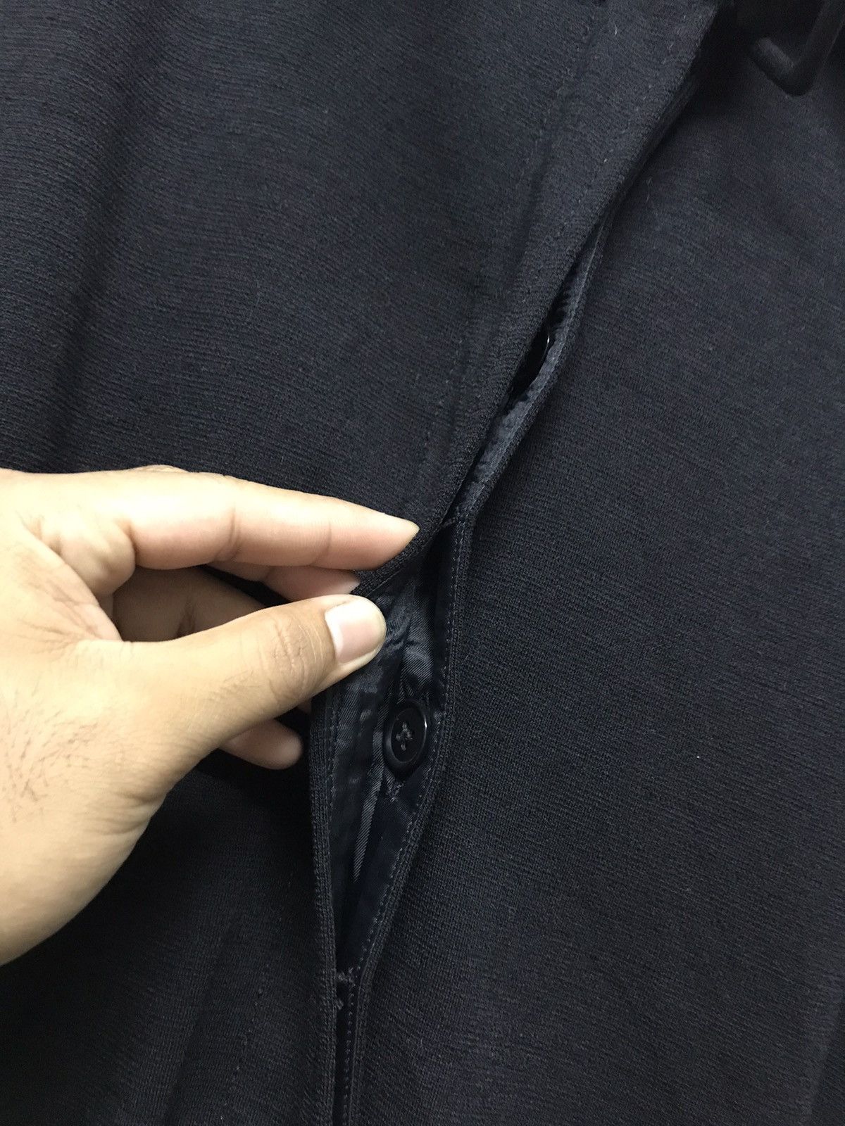 Japanese Brand 🥷🏿K.A.T Long Jacket Black Inspired Yohji Yamamoto Size US M / EU 48-50 / 2 - 13 Thumbnail