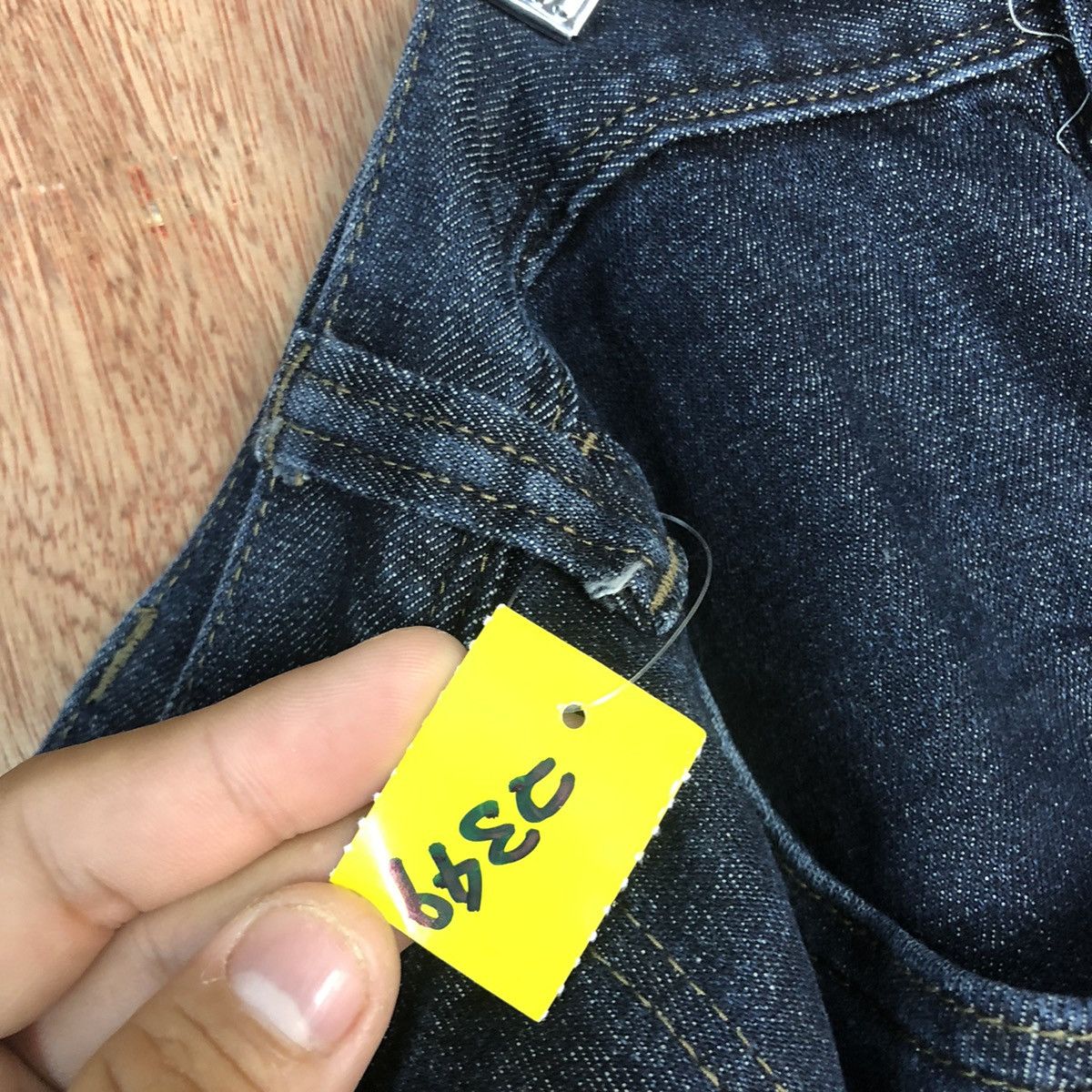 Japanese Brand DLL Burtle Blue utility Multipocket Denim Pants #2349 Size US 30 / EU 46 - 14 Thumbnail