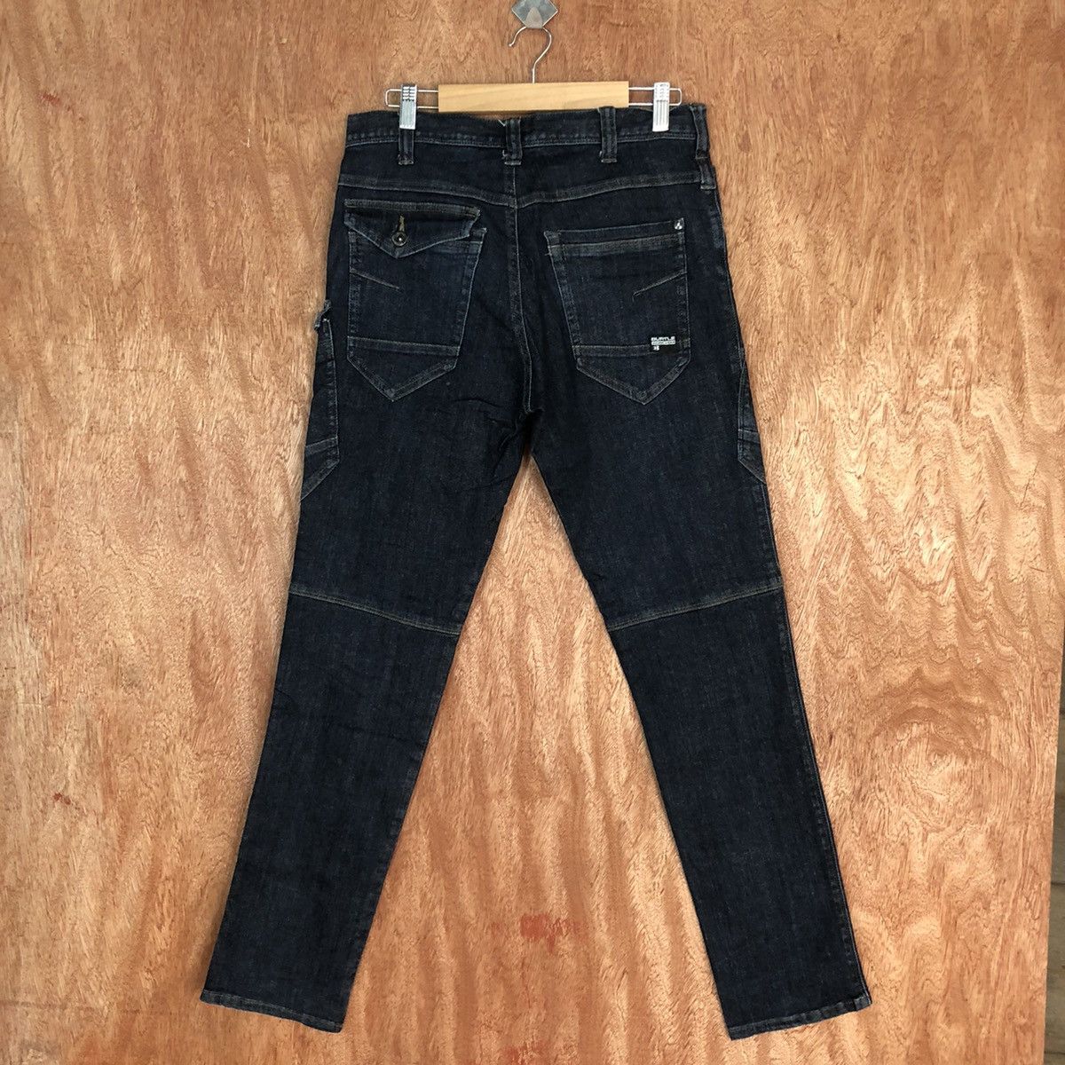 Japanese Brand DLL Burtle Blue utility Multipocket Denim Pants #2349 Size US 30 / EU 46 - 10 Thumbnail