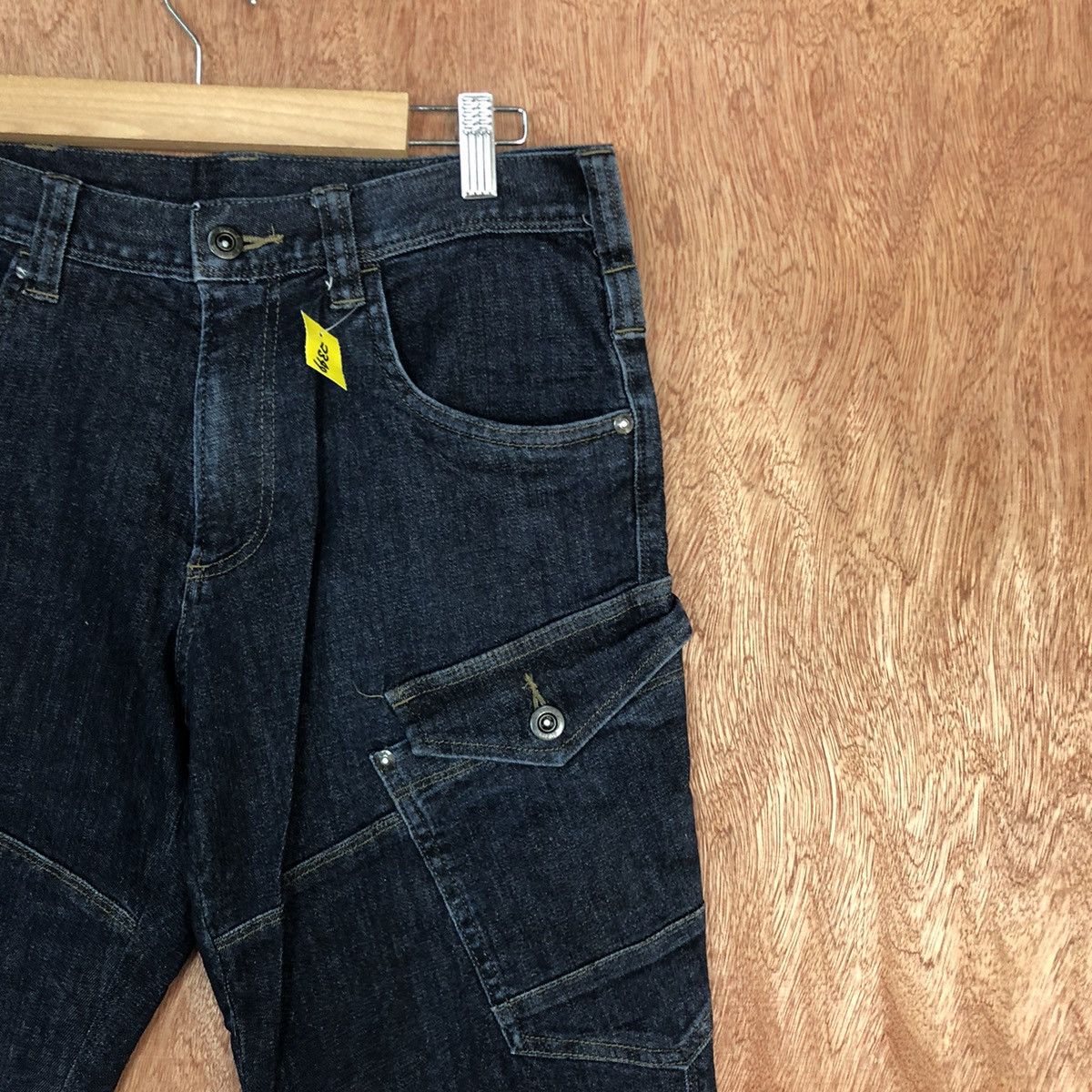 Japanese Brand DLL Burtle Blue utility Multipocket Denim Pants #2349 Size US 30 / EU 46 - 5 Thumbnail