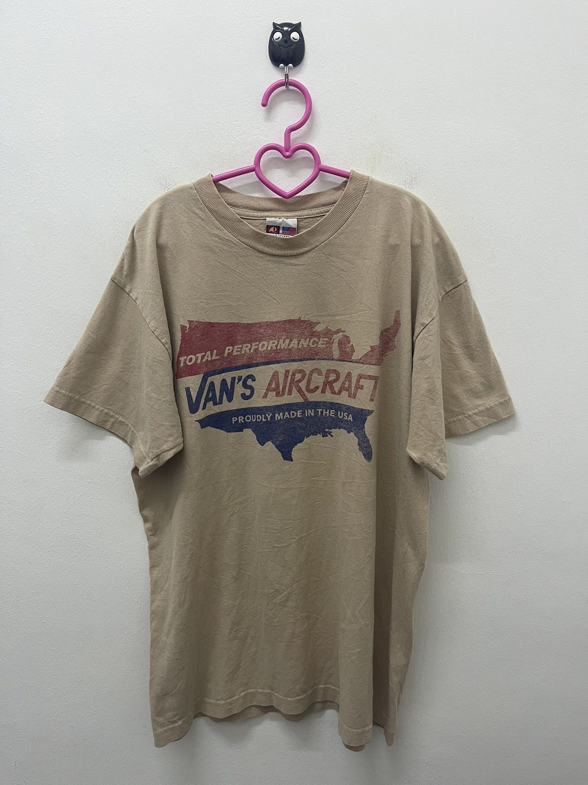image of Vans Aircraft Total Performance Made In Usa in Brown, Men's (Size Large)
