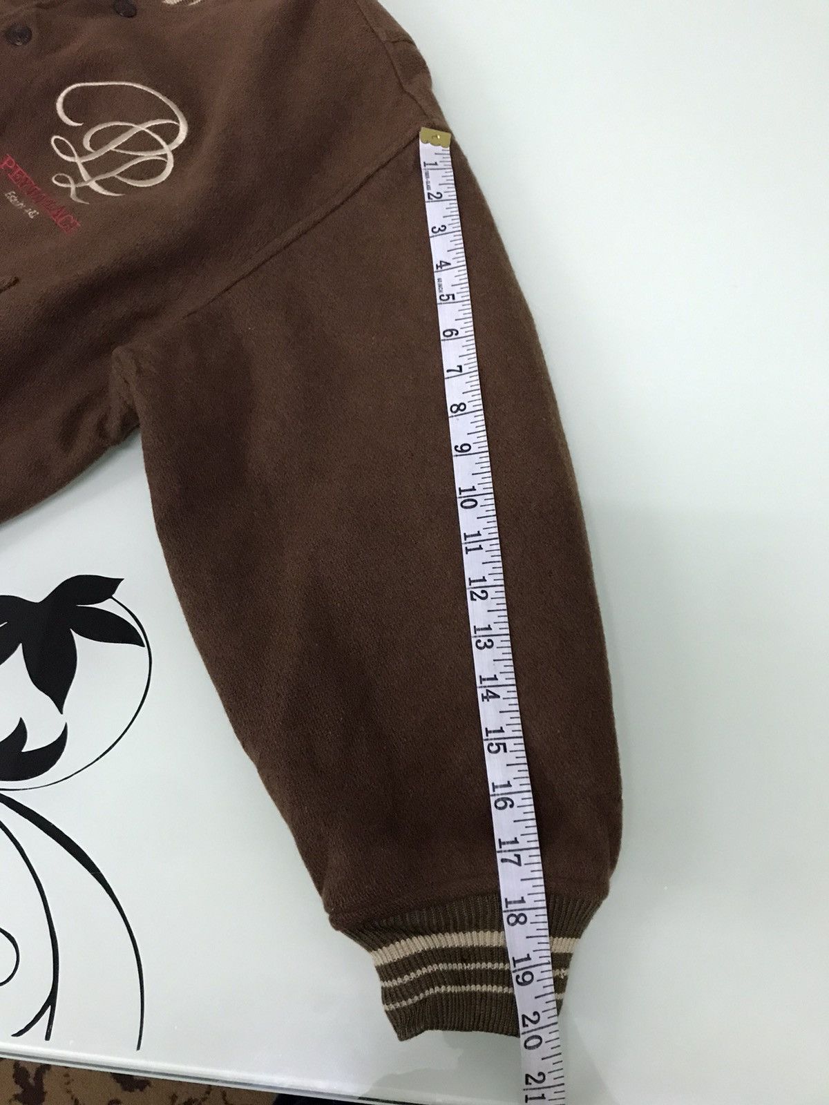 Japanese Brand Vintage Peyton Place Wool Varsity Jackets Size US L / EU 52-54 / 3 - 24 Thumbnail