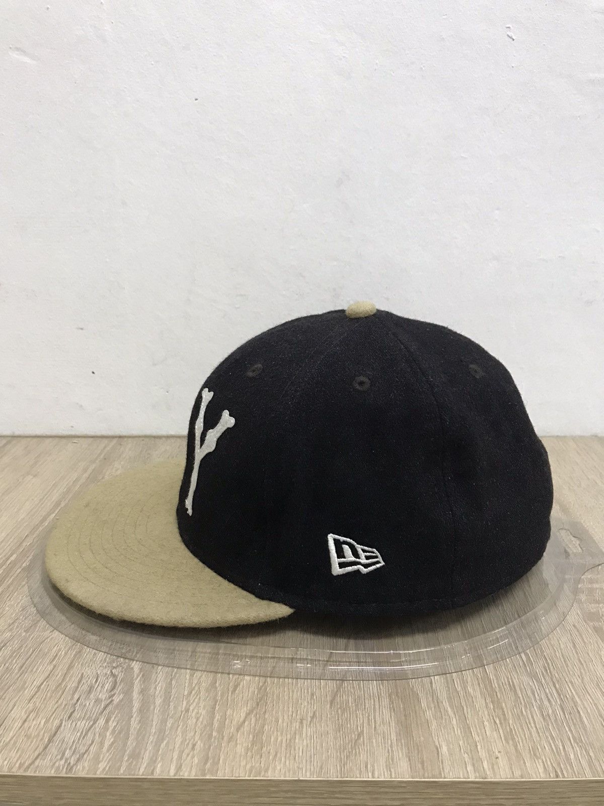 New Era Rare❗️NY x New Era Bone Wool Fitted Caps Size 7.5/8 Size ONE SIZE - 7 Thumbnail