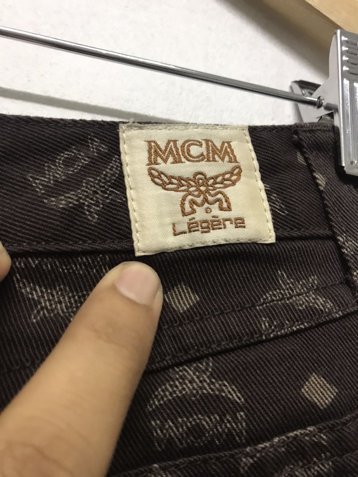 MCM Rare❗️Vintage MCM Monogram Maxi Skirt Size 30" / US 8 / IT 44 - 12 Thumbnail