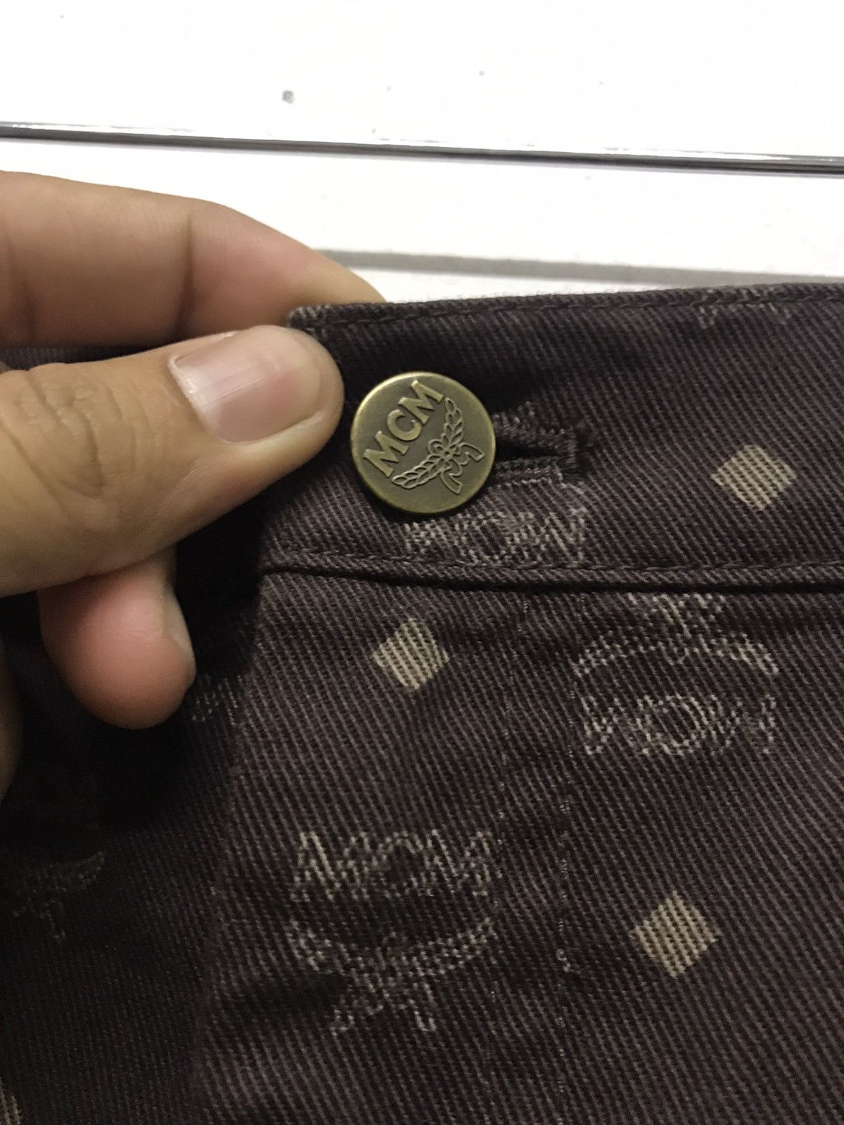 MCM Rare❗️Vintage MCM Monogram Maxi Skirt Size 30" / US 8 / IT 44 - 9 Thumbnail