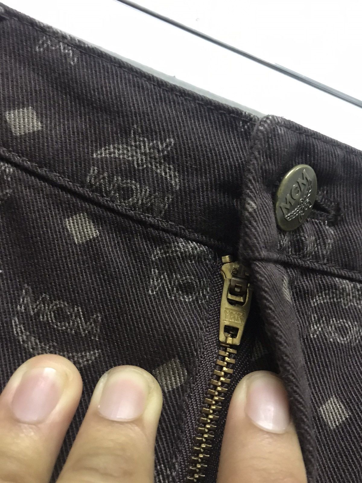 MCM Rare❗️Vintage MCM Monogram Maxi Skirt Size 30" / US 8 / IT 44 - 11 Thumbnail