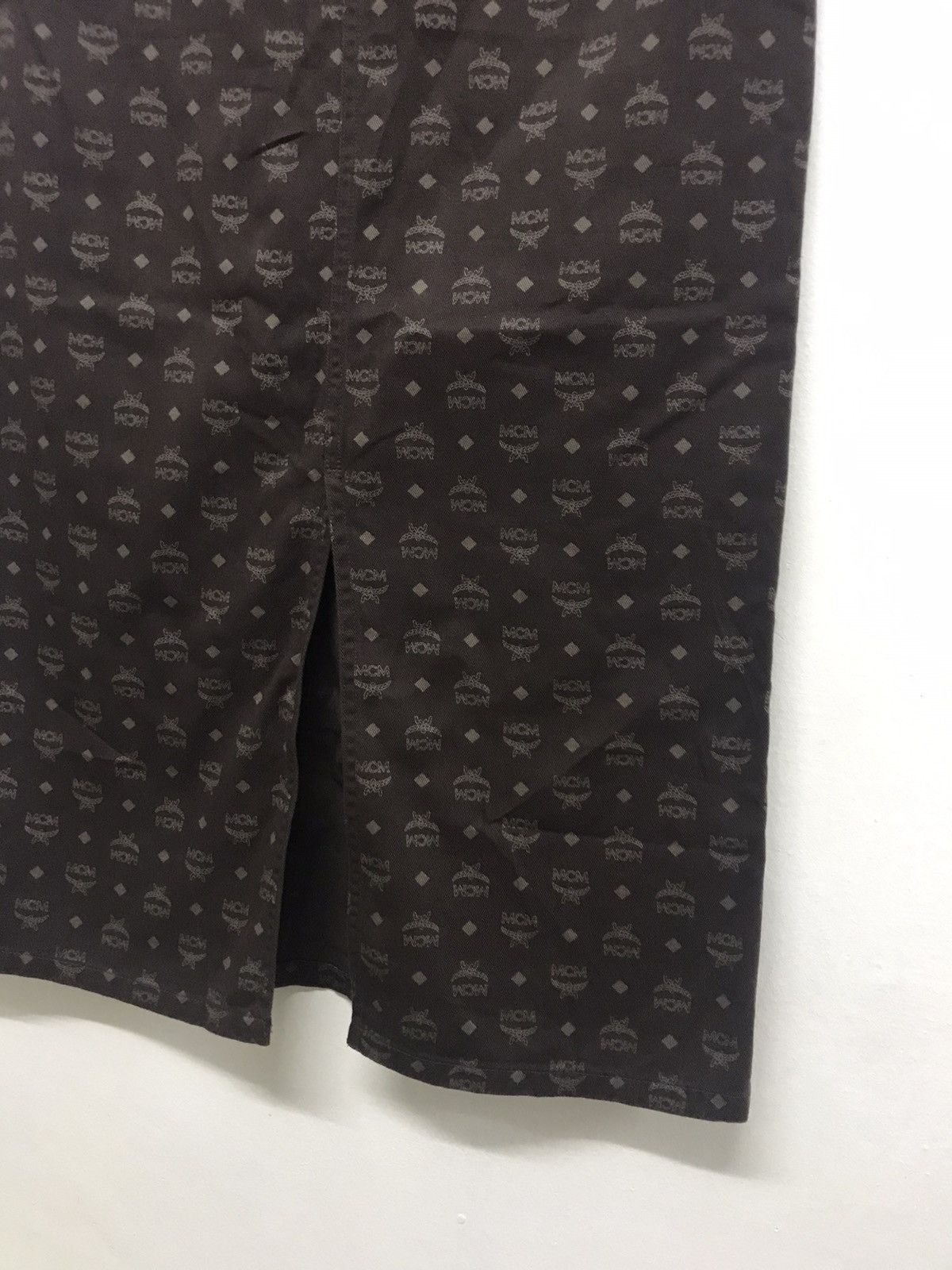 MCM Rare❗️Vintage MCM Monogram Maxi Skirt Size 30" / US 8 / IT 44 - 6 Thumbnail