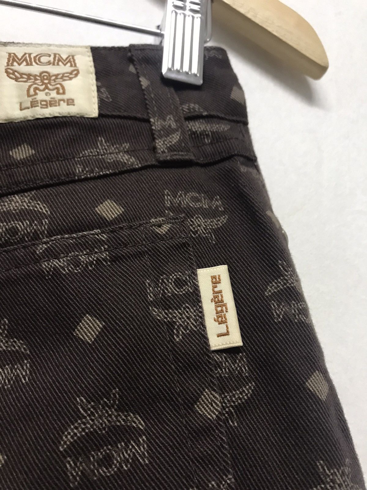 MCM Rare❗️Vintage MCM Monogram Maxi Skirt Size 30" / US 8 / IT 44 - 13 Thumbnail