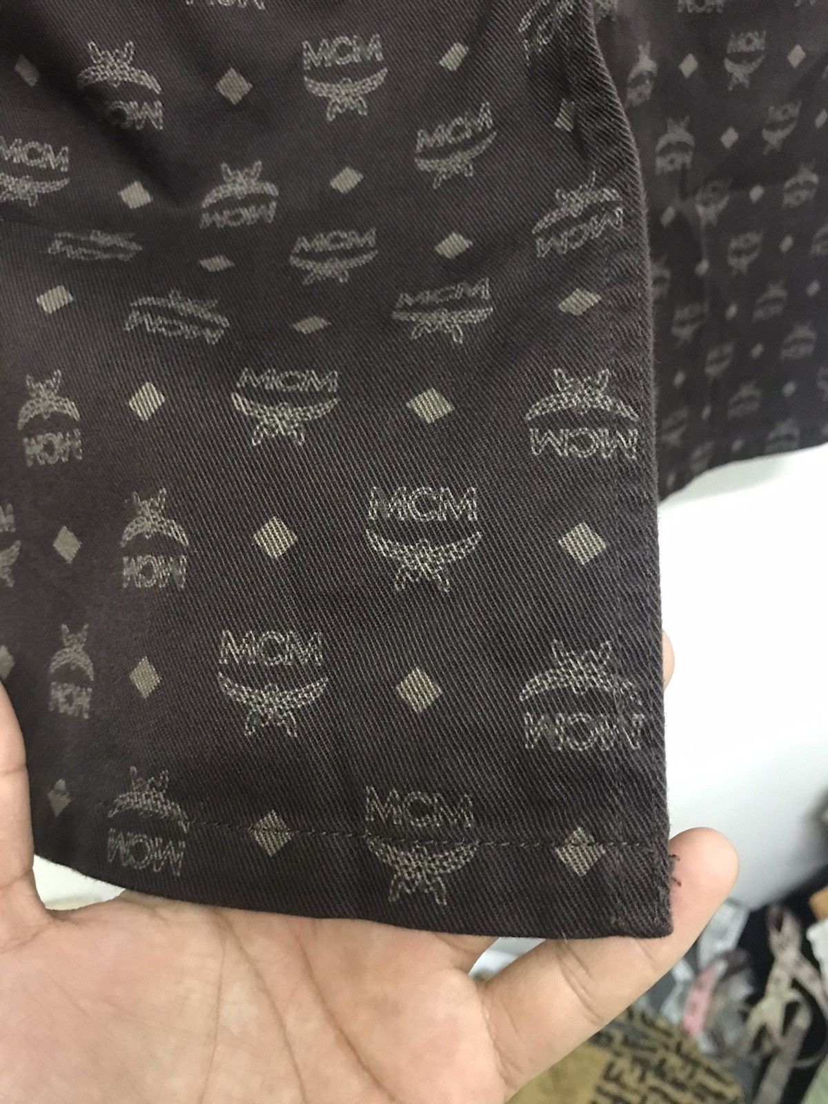 MCM Rare❗️Vintage MCM Monogram Maxi Skirt Size 30" / US 8 / IT 44 - 8 Thumbnail