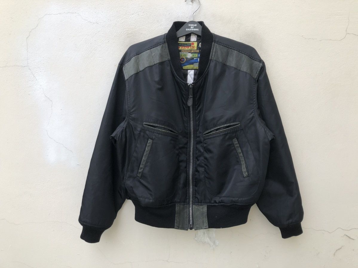 Edwin Vintage Edwin Japan Reversible Oversized Psychedelic Bomber Size US L / EU 52-54 / 3 - 10 Thumbnail