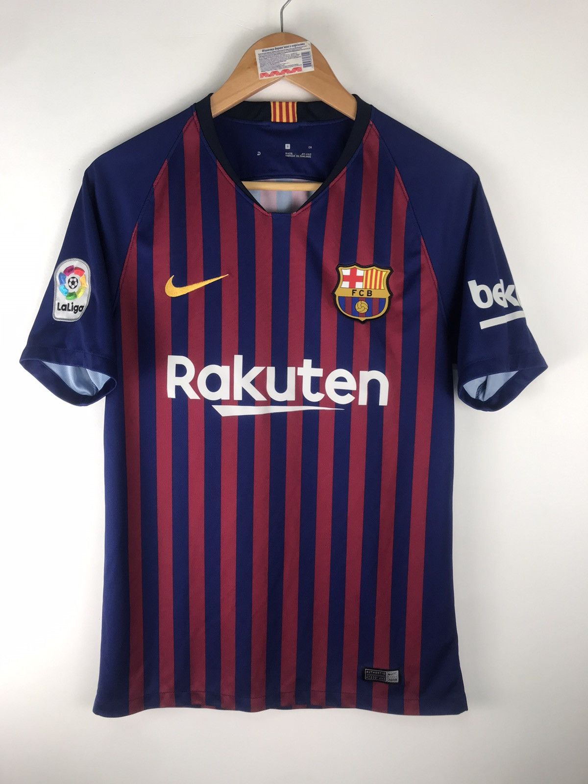 Nike BARCELONA 2018/19 HOME SHIRT FOOTBALL NIKE 894430-456,S Size US S / EU 44-46 / 1 - 1 Thumbnail