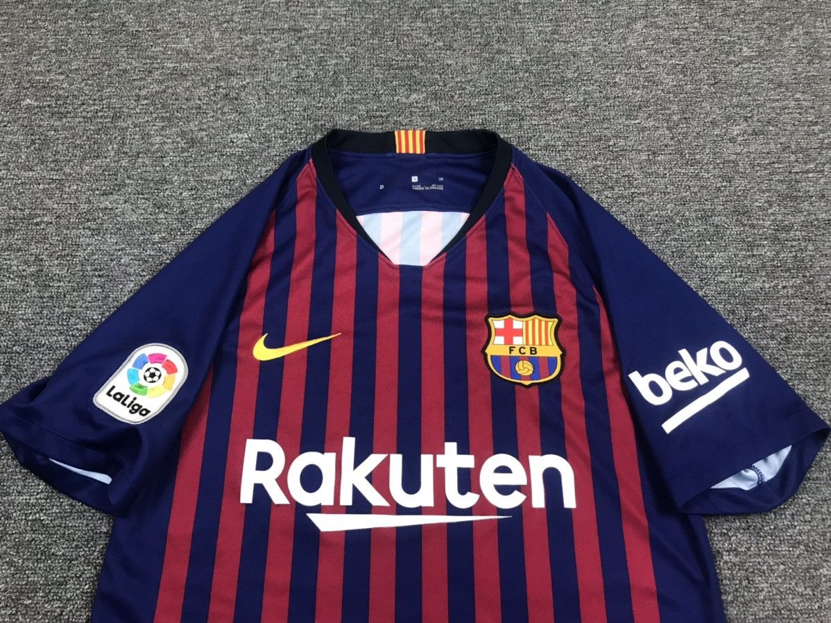 Nike BARCELONA 2018/19 HOME SHIRT FOOTBALL NIKE 894430-456,S Size US S / EU 44-46 / 1 - 3 Thumbnail
