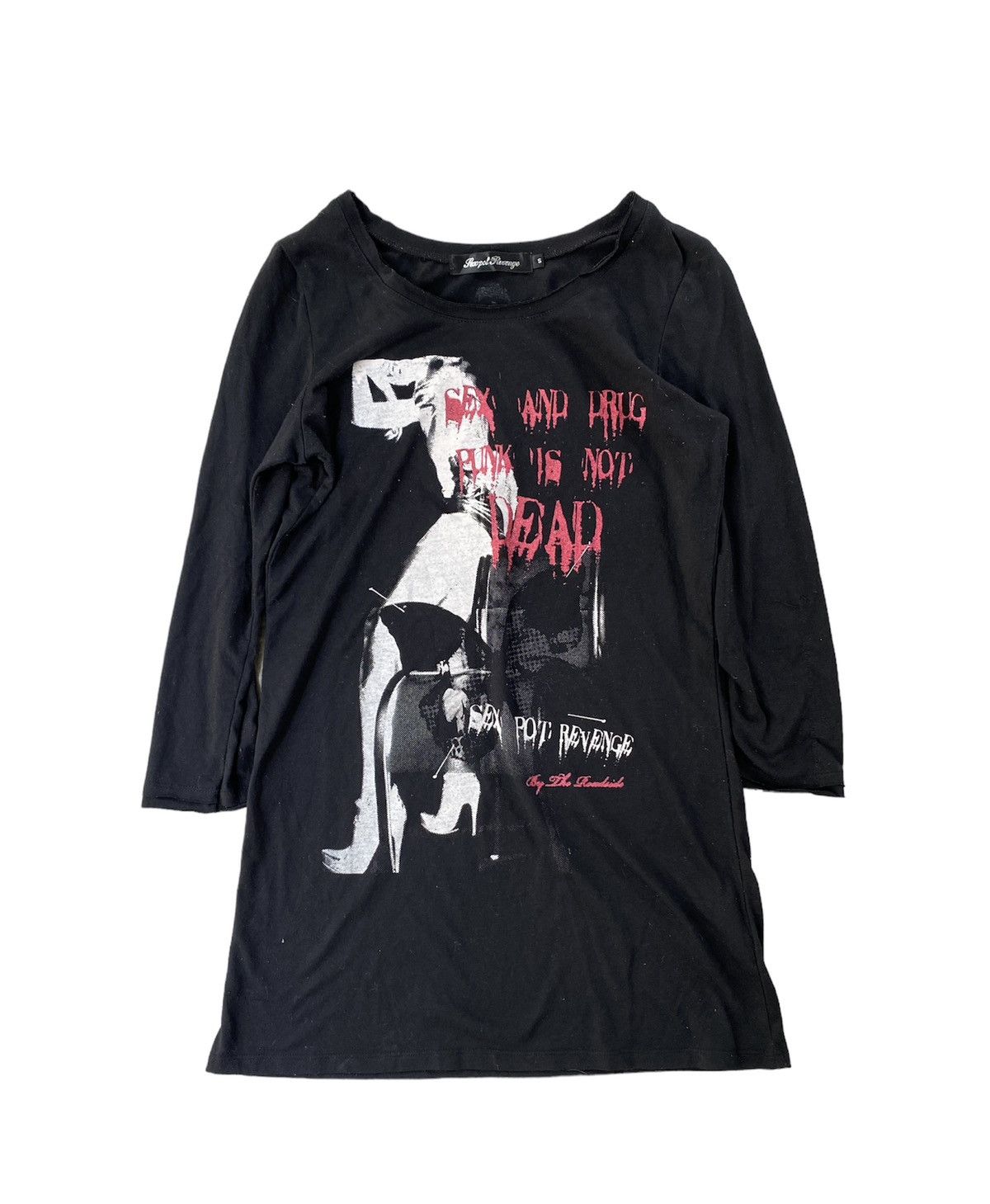 image of Seditionaries Sex Pot Revenge Japan Sex And Love in Black, Women's (Size Small)