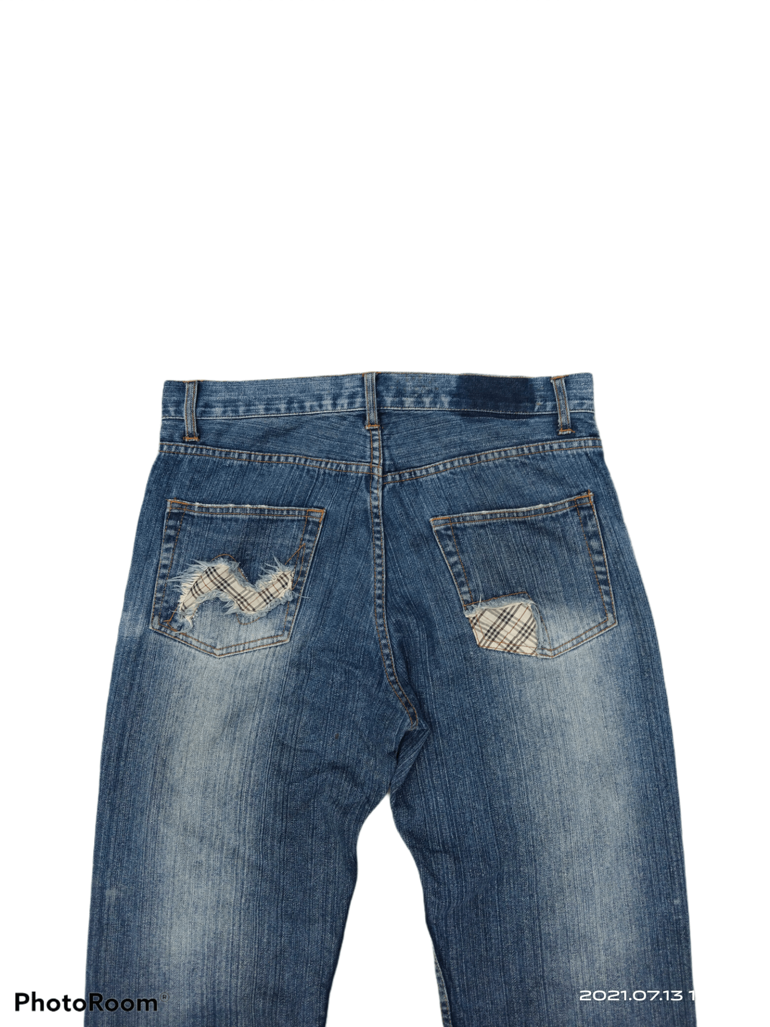 Japanese Brand DELETE TODAY🔥 DISTRESSED PACTHWORK NYLAUS CREW PANTS Size US 33 - 4 Thumbnail