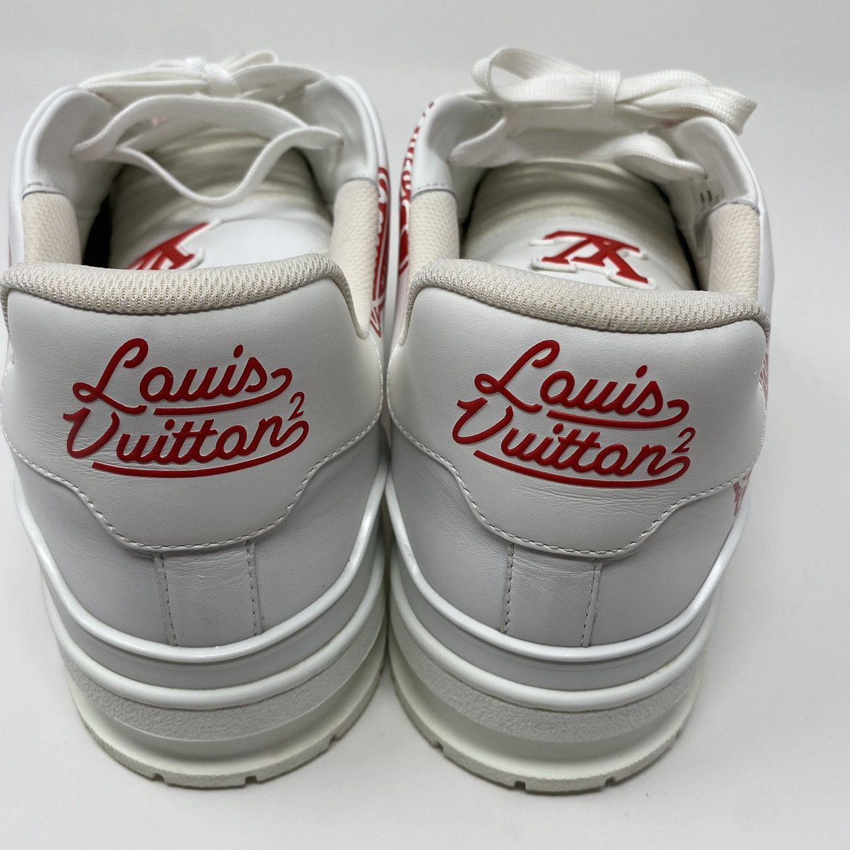 Louis Vuitton LOUIS VUITTON x Nigo White ‘Heart’ Trainers Size LV10 Size US 11.5 / EU 44-45 - 4 Thumbnail