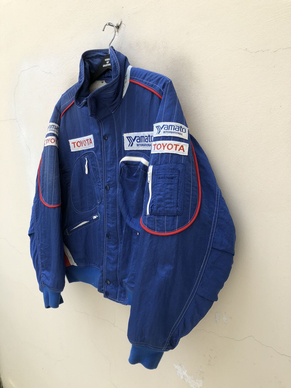 Sports Specialties Vintage 90s Toyota Yamato International Bomber Jacket Size US L / EU 52-54 / 3 - 2 Thumbnail