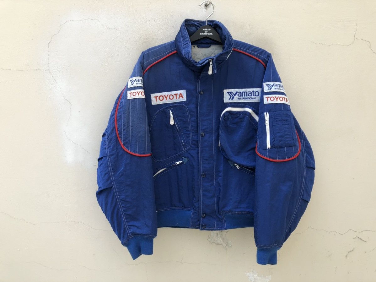 Sports Specialties Vintage 90s Toyota Yamato International Bomber Jacket Size US L / EU 52-54 / 3 - 1 Thumbnail