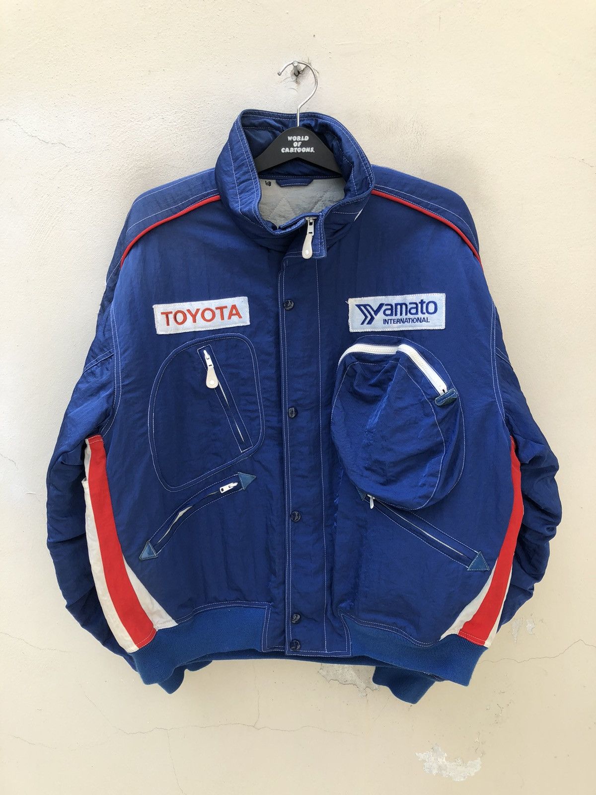 Sports Specialties Vintage 90s Toyota Yamato International Bomber Jacket Size US L / EU 52-54 / 3 - 6 Thumbnail