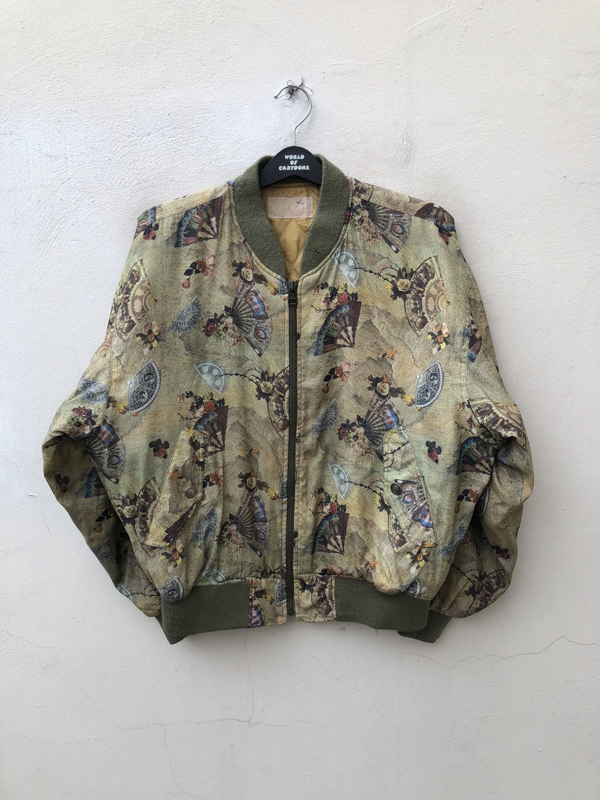 Vintage Vintage Japan Brand Men’s Gumu Full Printed Bomber Jacket Size US M / EU 48-50 / 2 - 10 Thumbnail