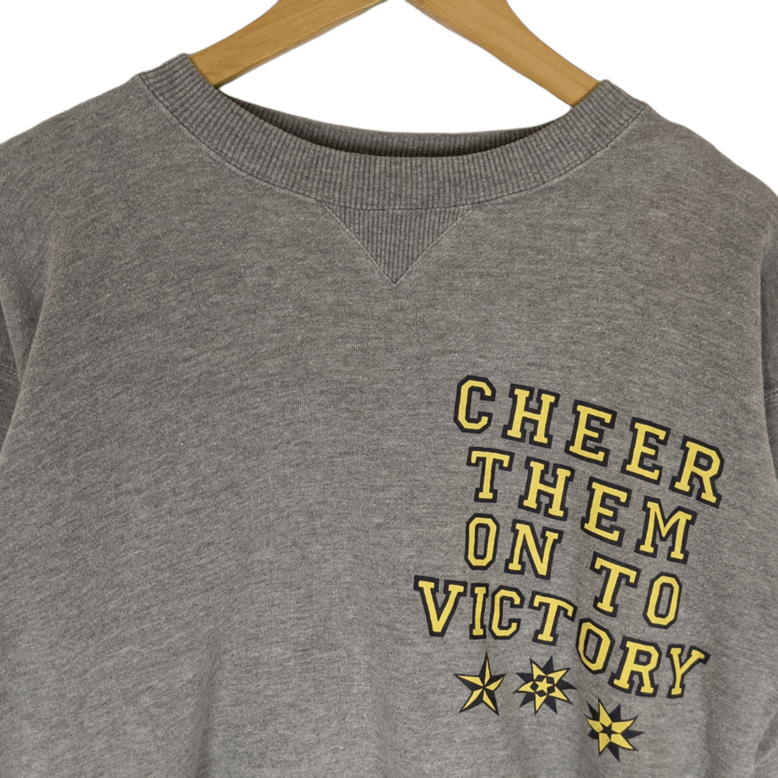 Japanese Brand Vintage 90's MAC MAIL Cheer Them On To Victory Sweatshirt Size US M / EU 48-50 / 2 - 4 Thumbnail