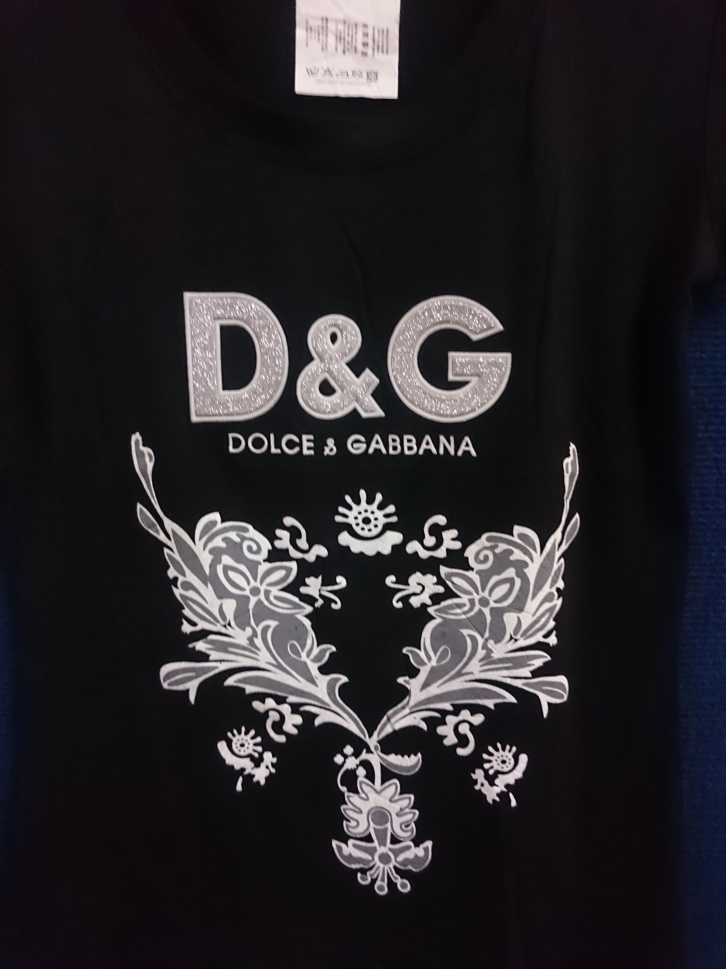 Dolce & Gabbana × Vintage Vintage Dolce Gabbana Italian Brand Tshirt Size US S / EU 44-46 / 1 - 2 Thumbnail