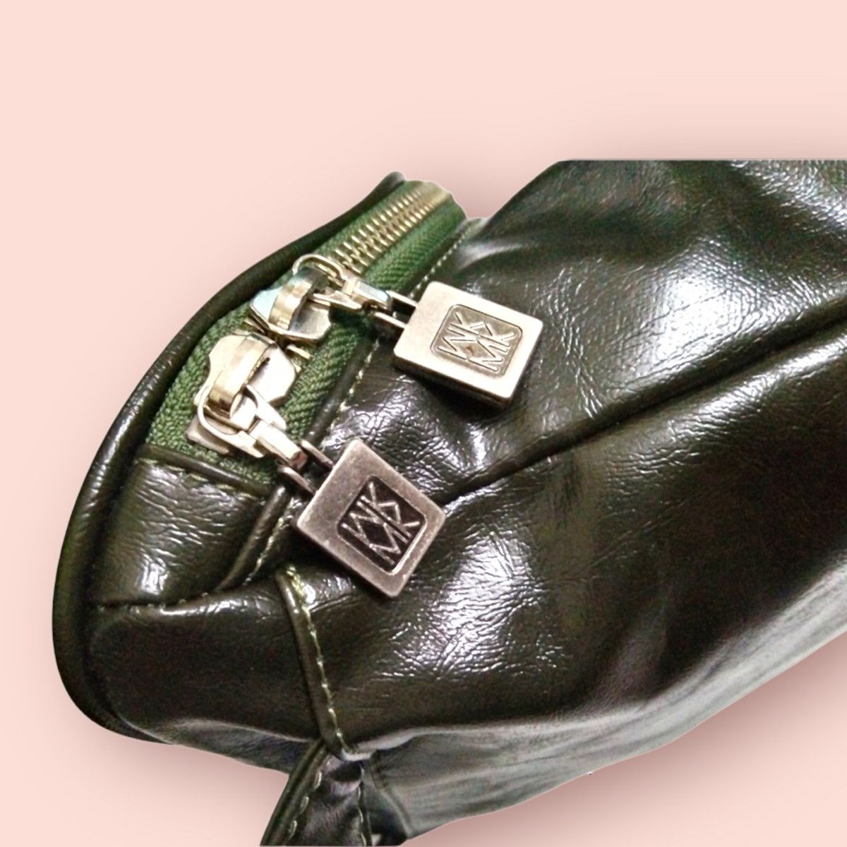 Leather × Michel Klein × Vintage MICHEL KLEIN VINTAGE GREEN LEATHER BAG Size ONE SIZE - 2 Thumbnail